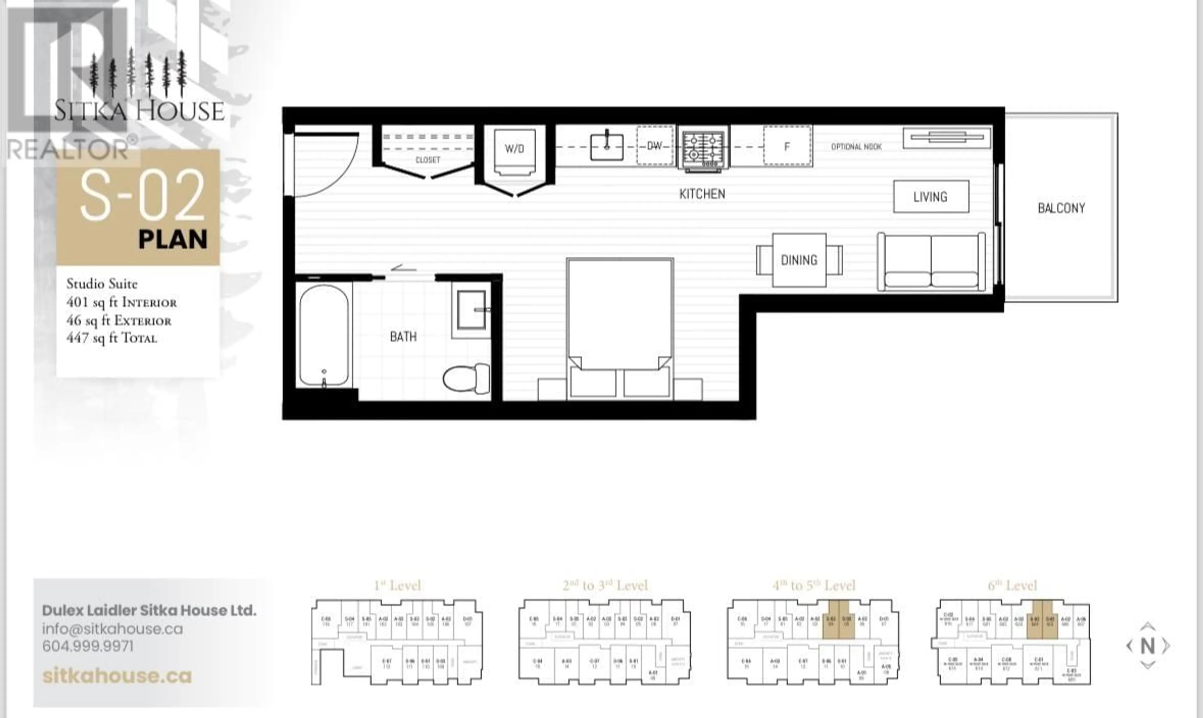 Floor plan for 404 154 JAMES ROAD, Port Moody British Columbia V0V0V0