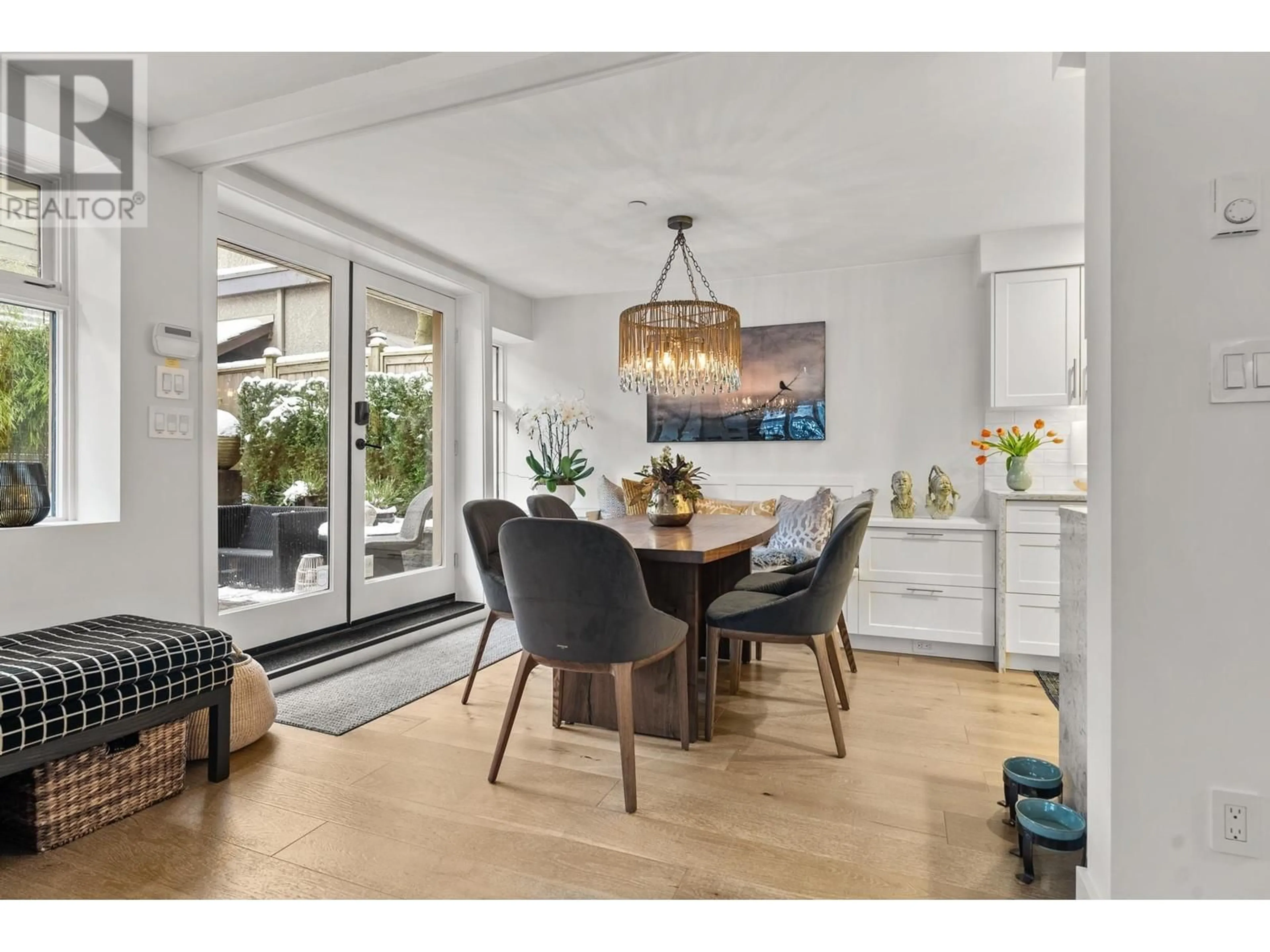 Dining room, wood/laminate floor for 1802 MCNICOLL AVENUE, Vancouver British Columbia V6J1A4