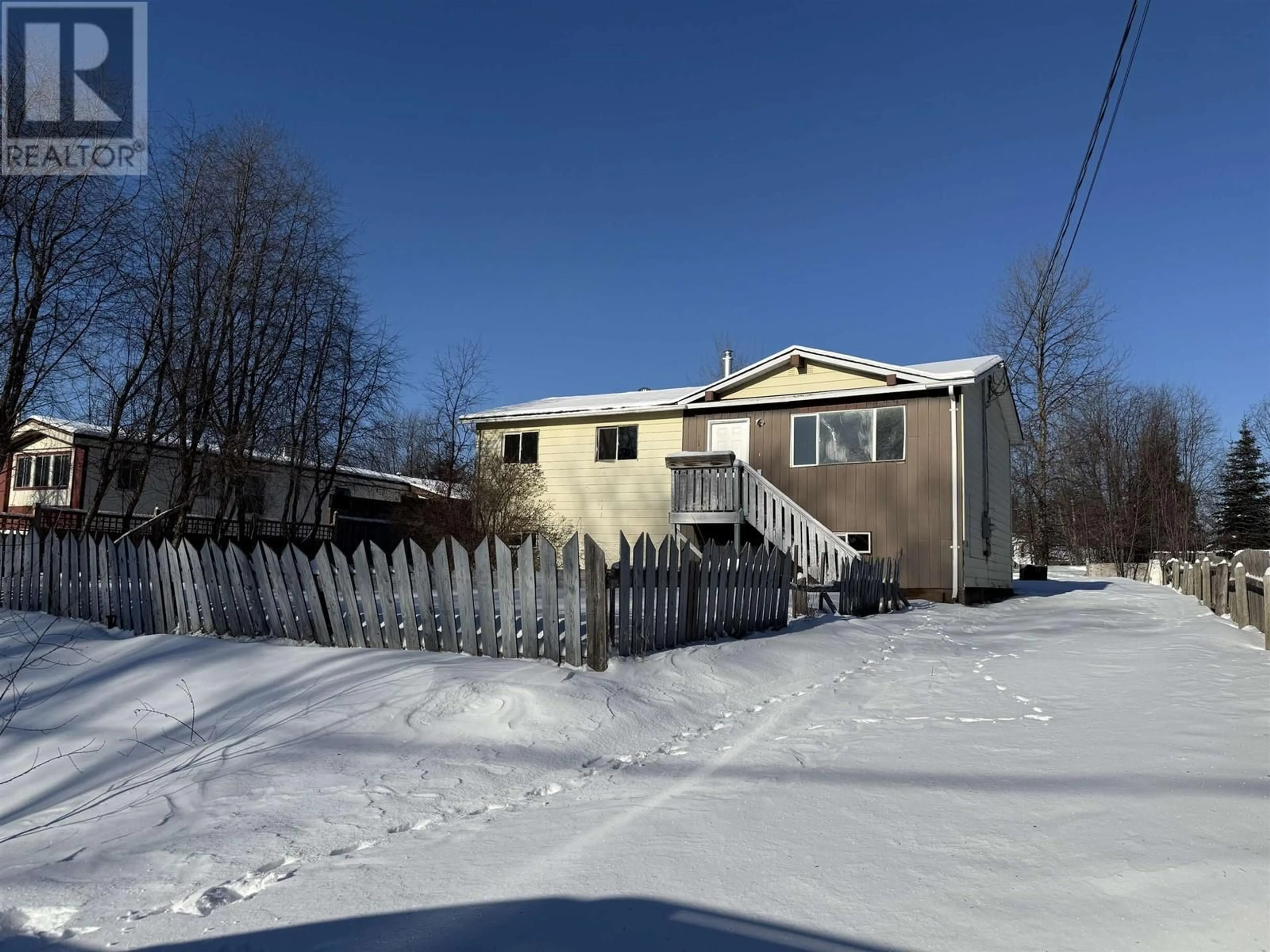 A pic from outside/outdoor area/front of a property/back of a property/a pic from drone, unknown for 2131 24TH AVENUE, Hazelton British Columbia V0J2J1