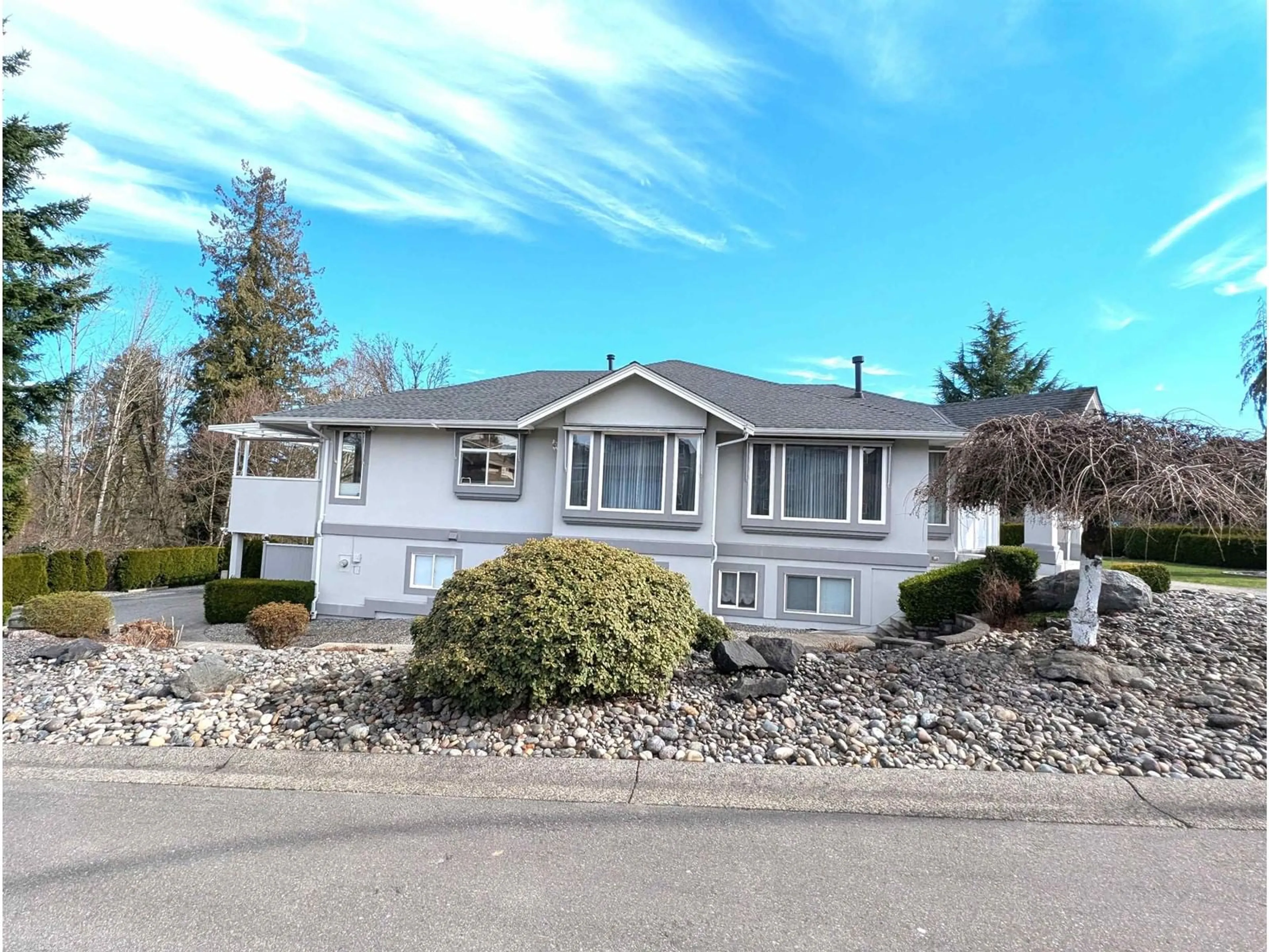 Home with vinyl exterior material, street for 17111 104A, Surrey British Columbia V4N4W5