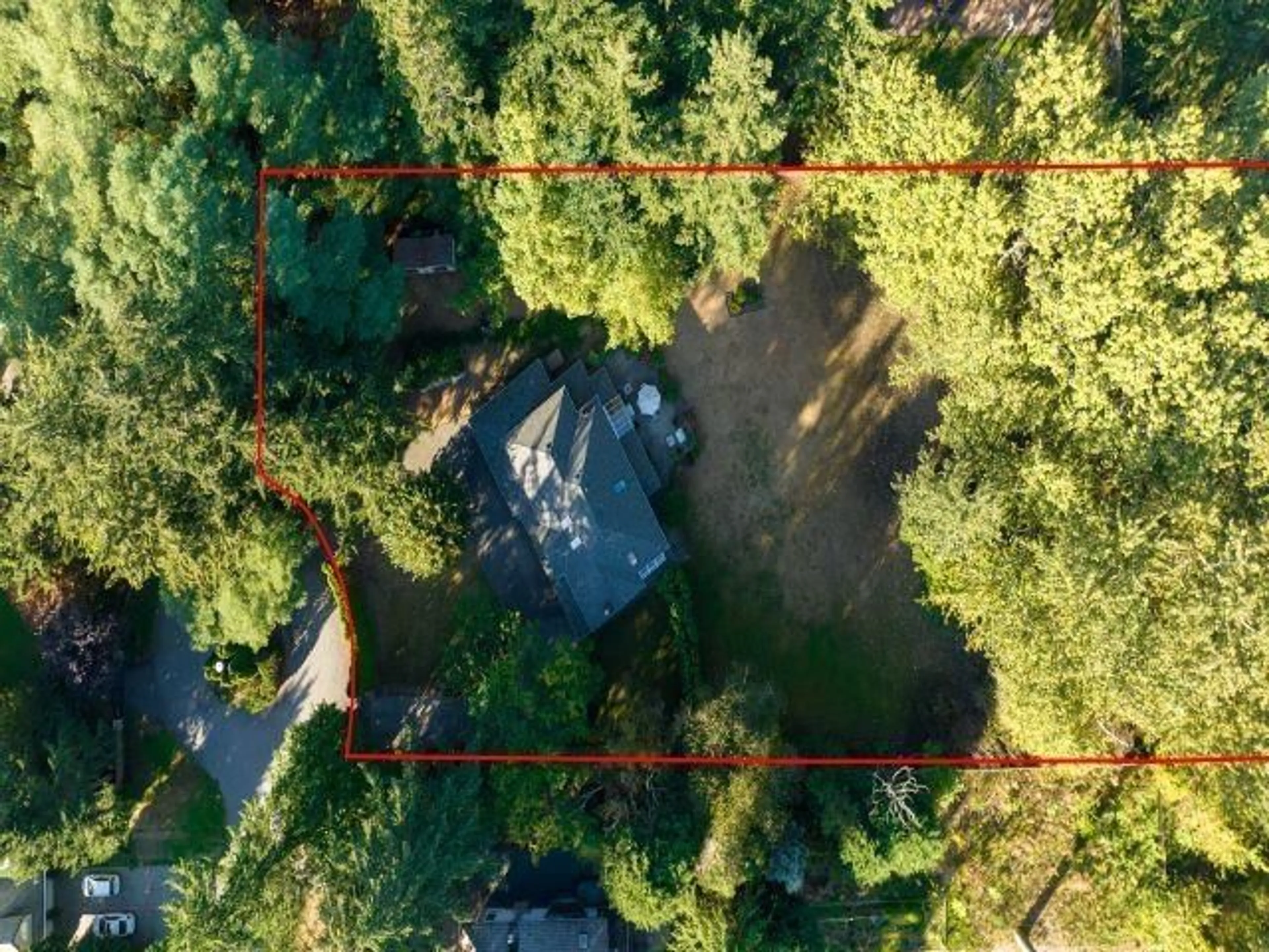A pic from outside/outdoor area/front of a property/back of a property/a pic from drone, forest/trees view for 2488 139, Surrey British Columbia V4P1S2