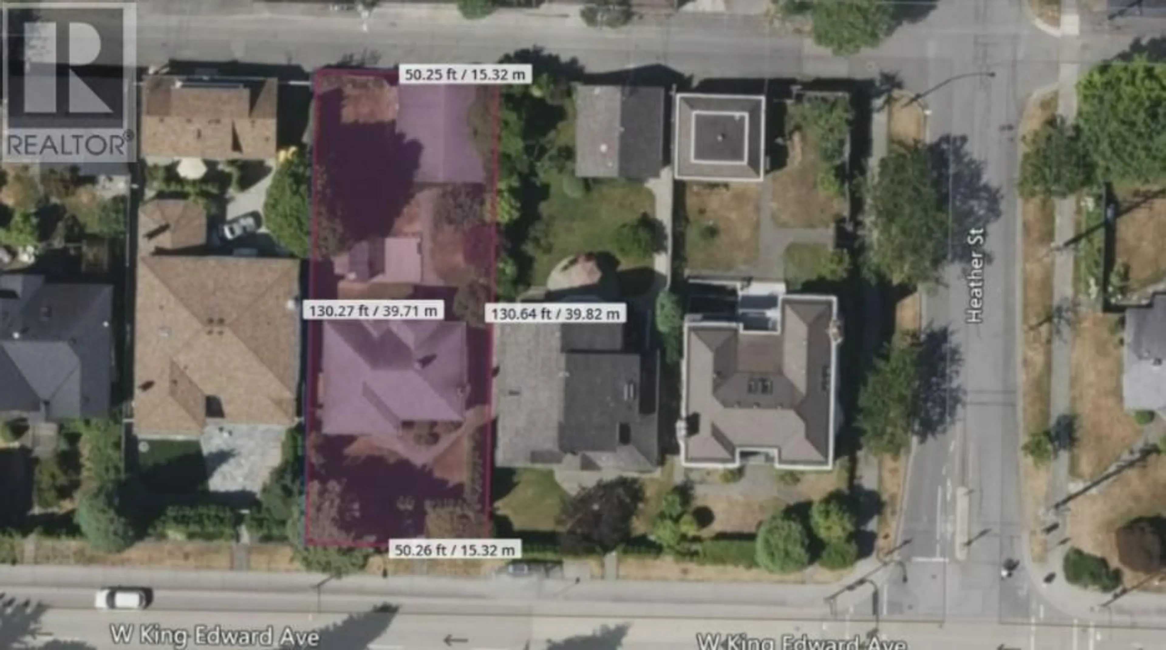 A pic from outside/outdoor area/front of a property/back of a property/a pic from drone, street for 731 KING EDWARD STREET, Vancouver British Columbia V5Z2C7