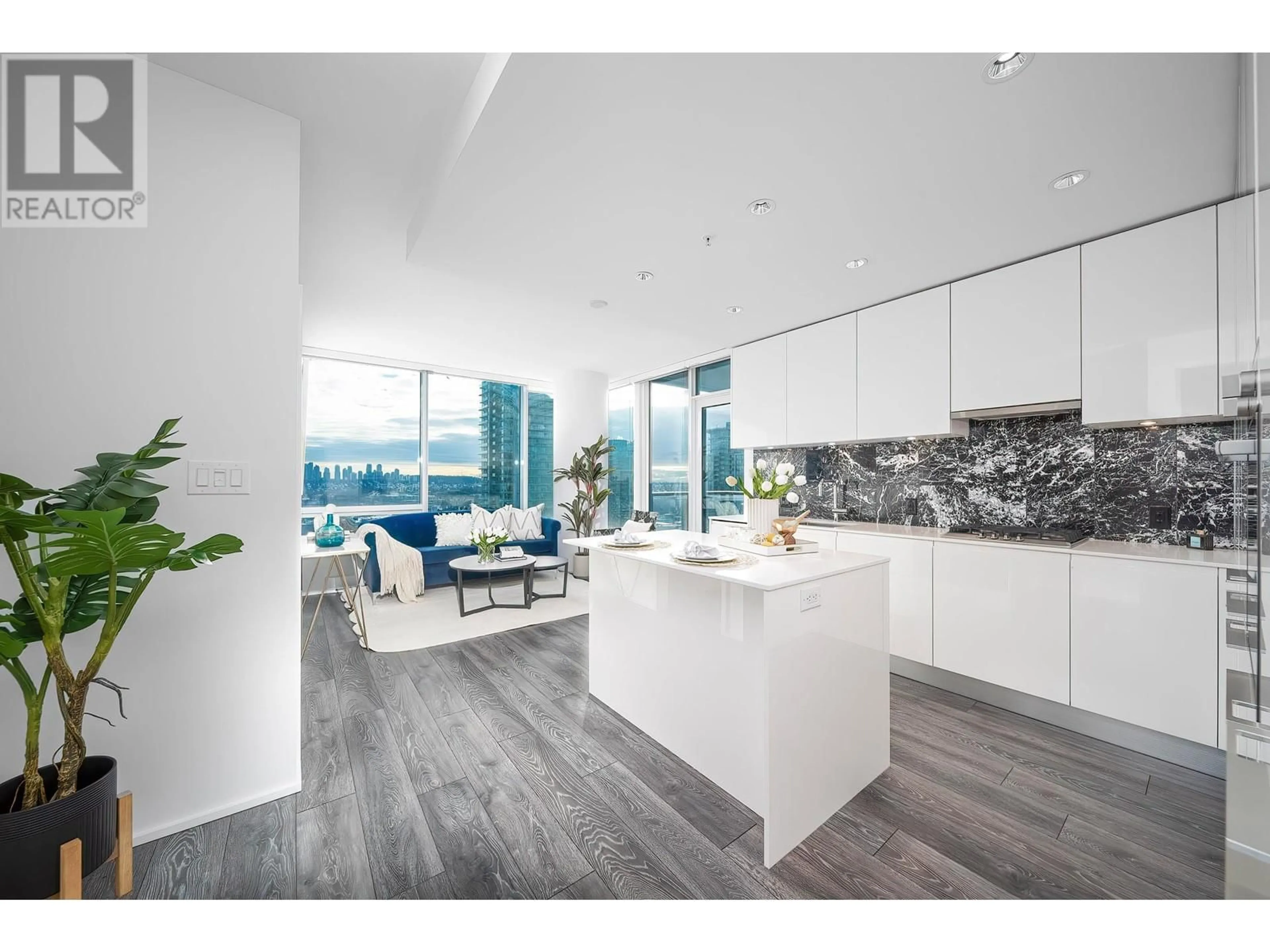 Open concept kitchen, unknown for 3307 - 4510 HALIFAX WAY, Burnaby British Columbia V5C0K4