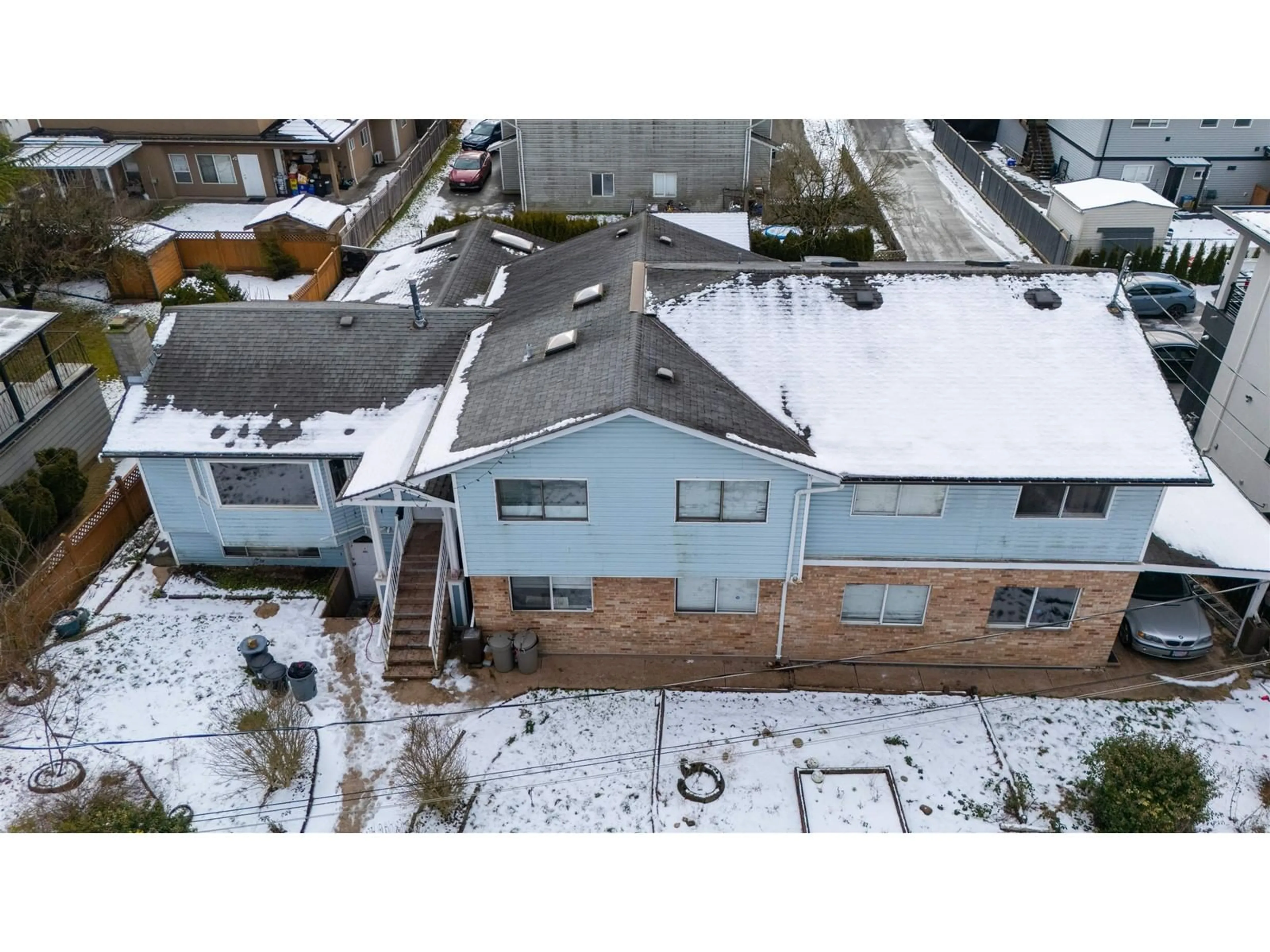 A pic from outside/outdoor area/front of a property/back of a property/a pic from drone, building for 11789 86 AVENUE, Delta British Columbia V4C2X5