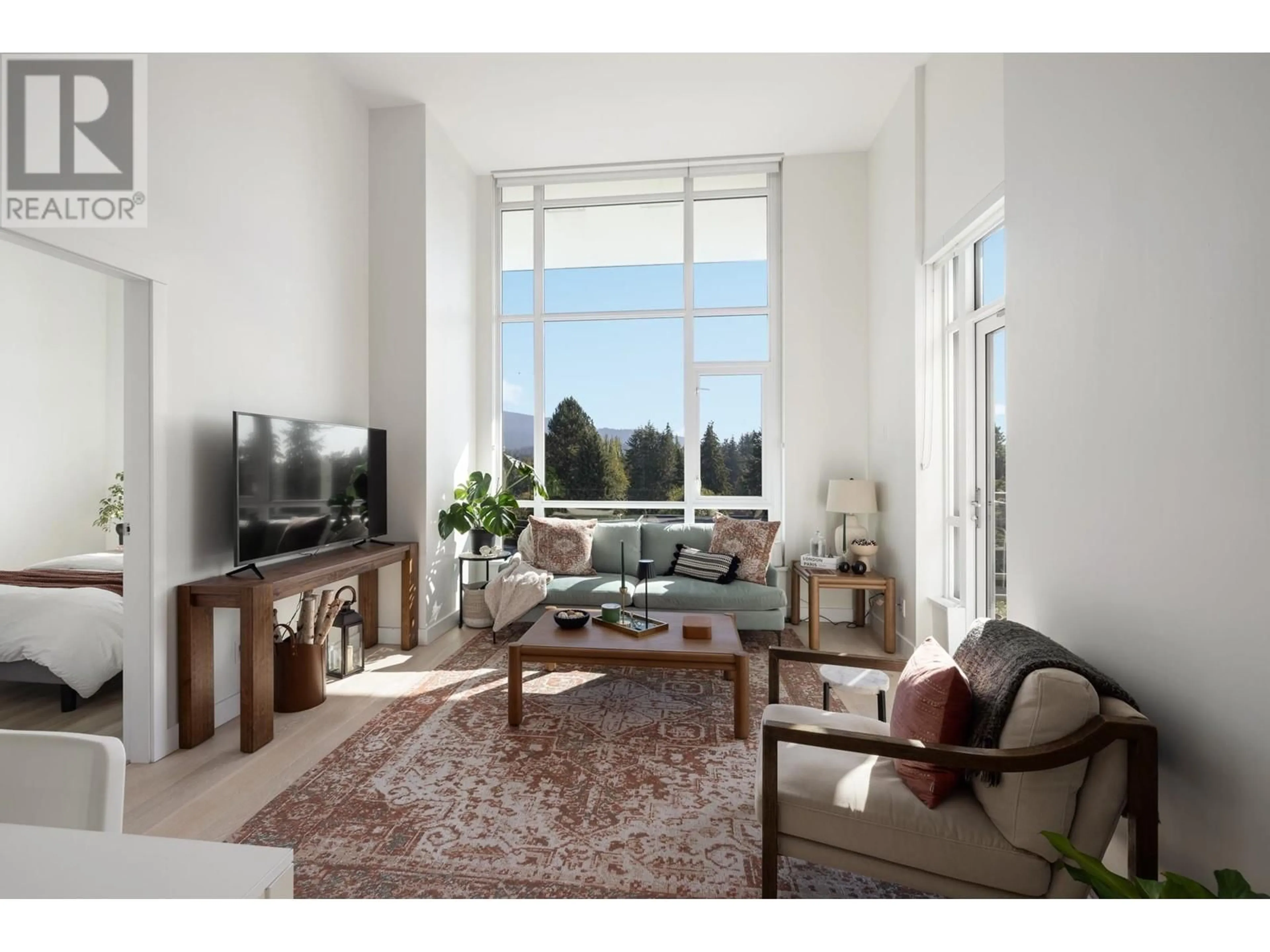 Living room with furniture, unknown for 307 - 1295 CONIFER STREET, North Vancouver British Columbia V7J0B4