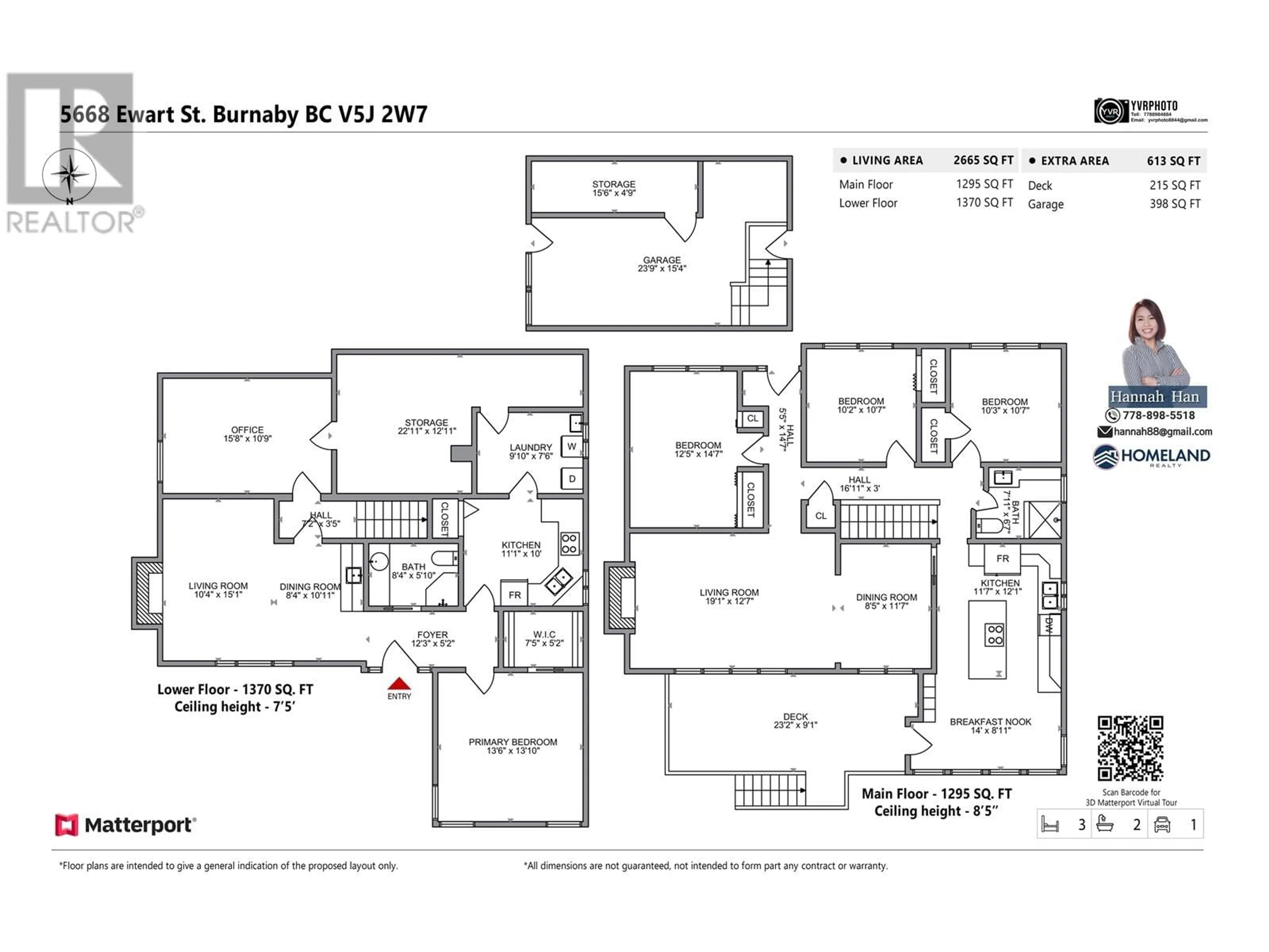 Floor plan for 5668 EWART STREET, Burnaby British Columbia V5J2W7