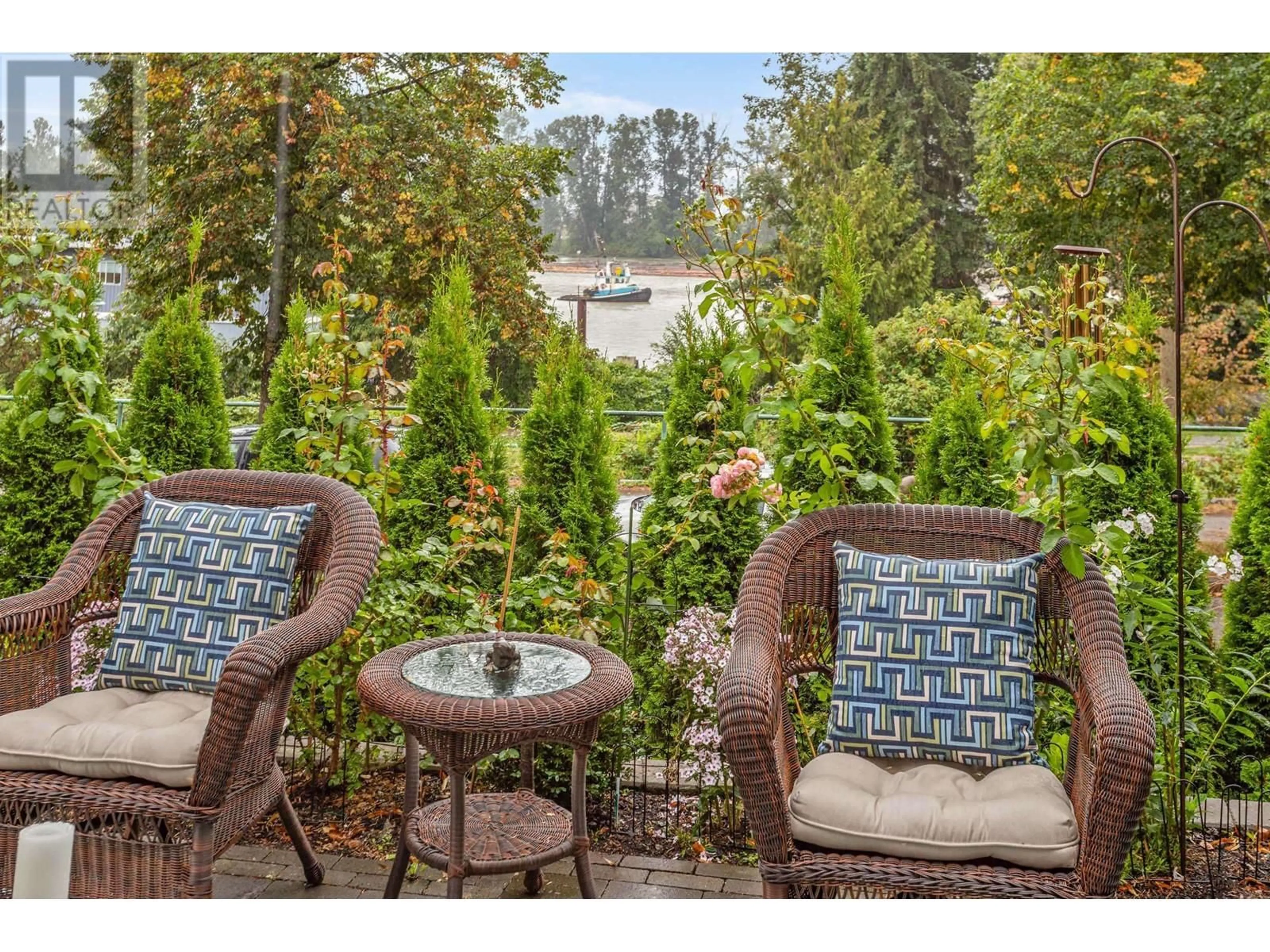 Patio, water/lake/river/ocean view for 2549 E KENT AVENUE NORTH, Vancouver British Columbia V5S2H7