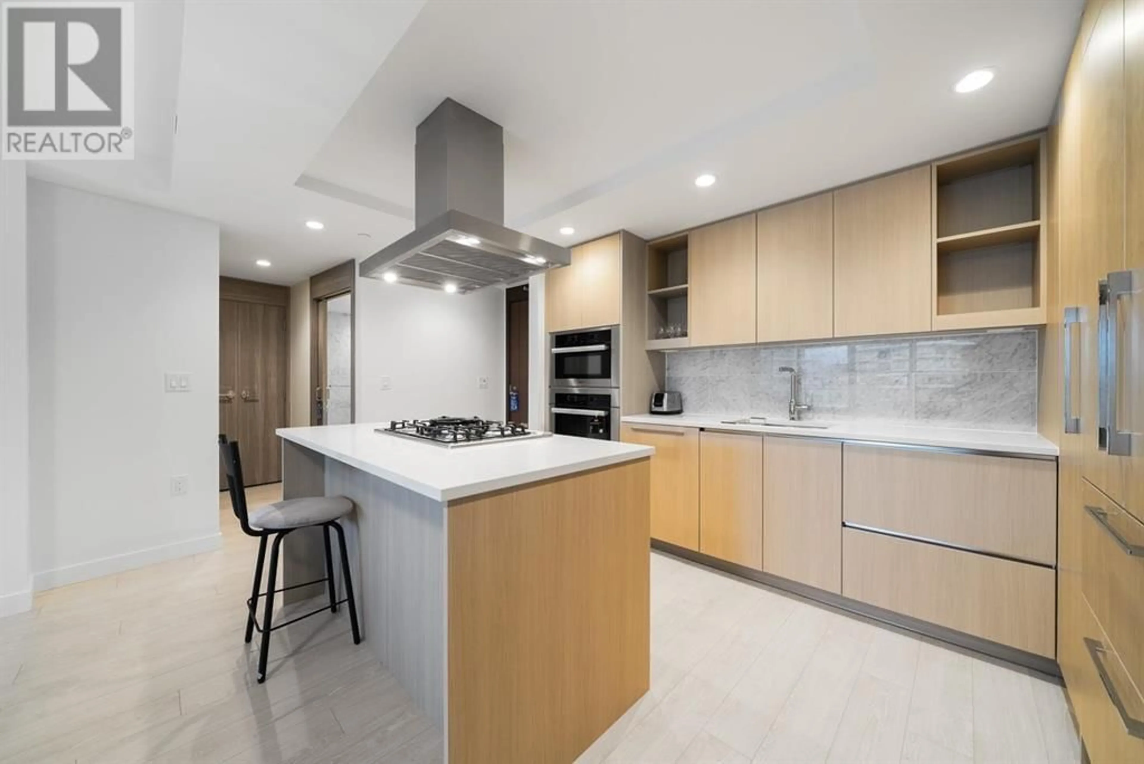 Contemporary kitchen, ceramic/tile floor for 1210 1768 COOK STREET, Vancouver British Columbia V5Y0N3