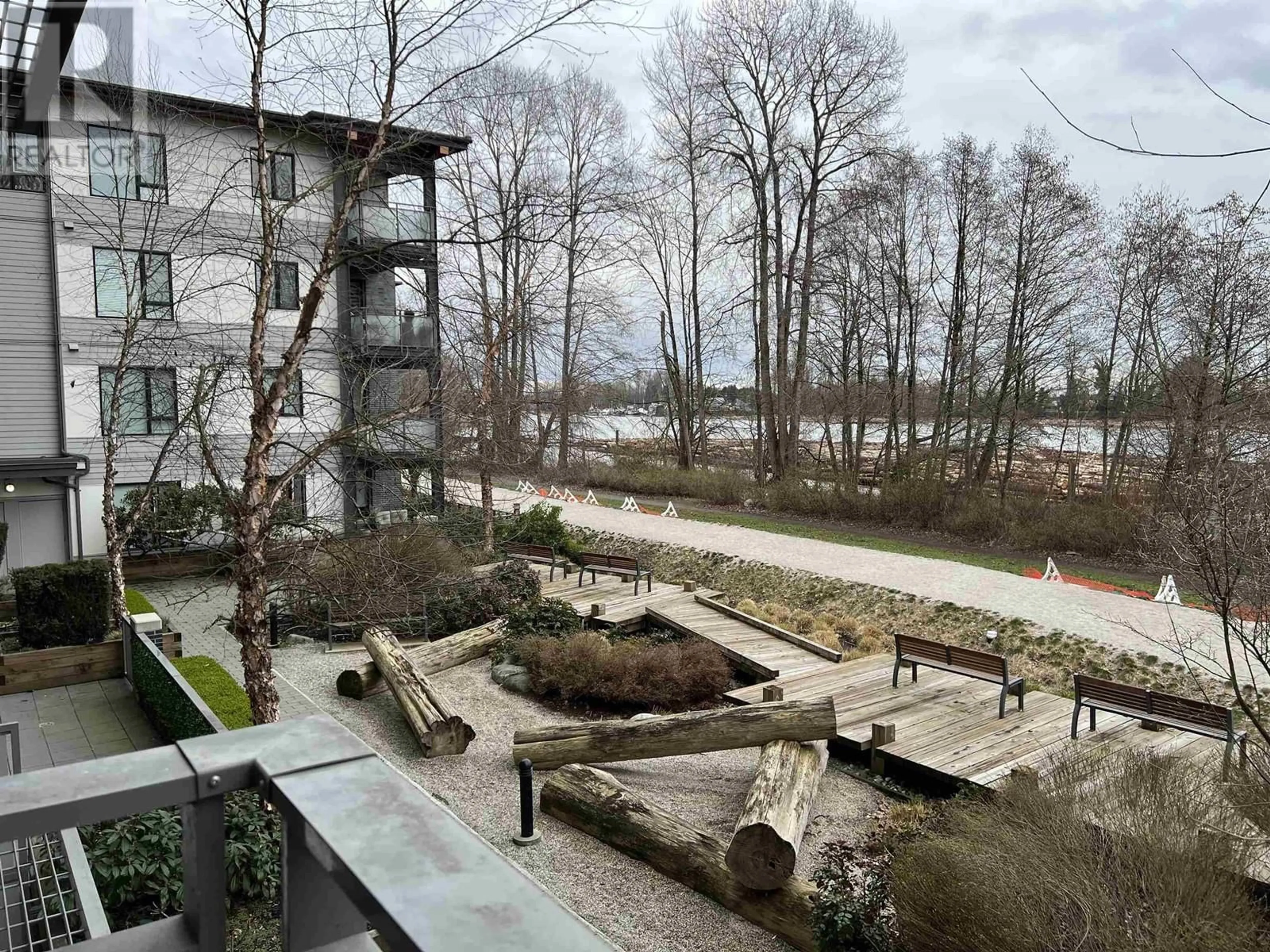 Patio, water/lake/river/ocean view for 203 3138 RIVERWALK AVENUE, Vancouver British Columbia V5S0B6