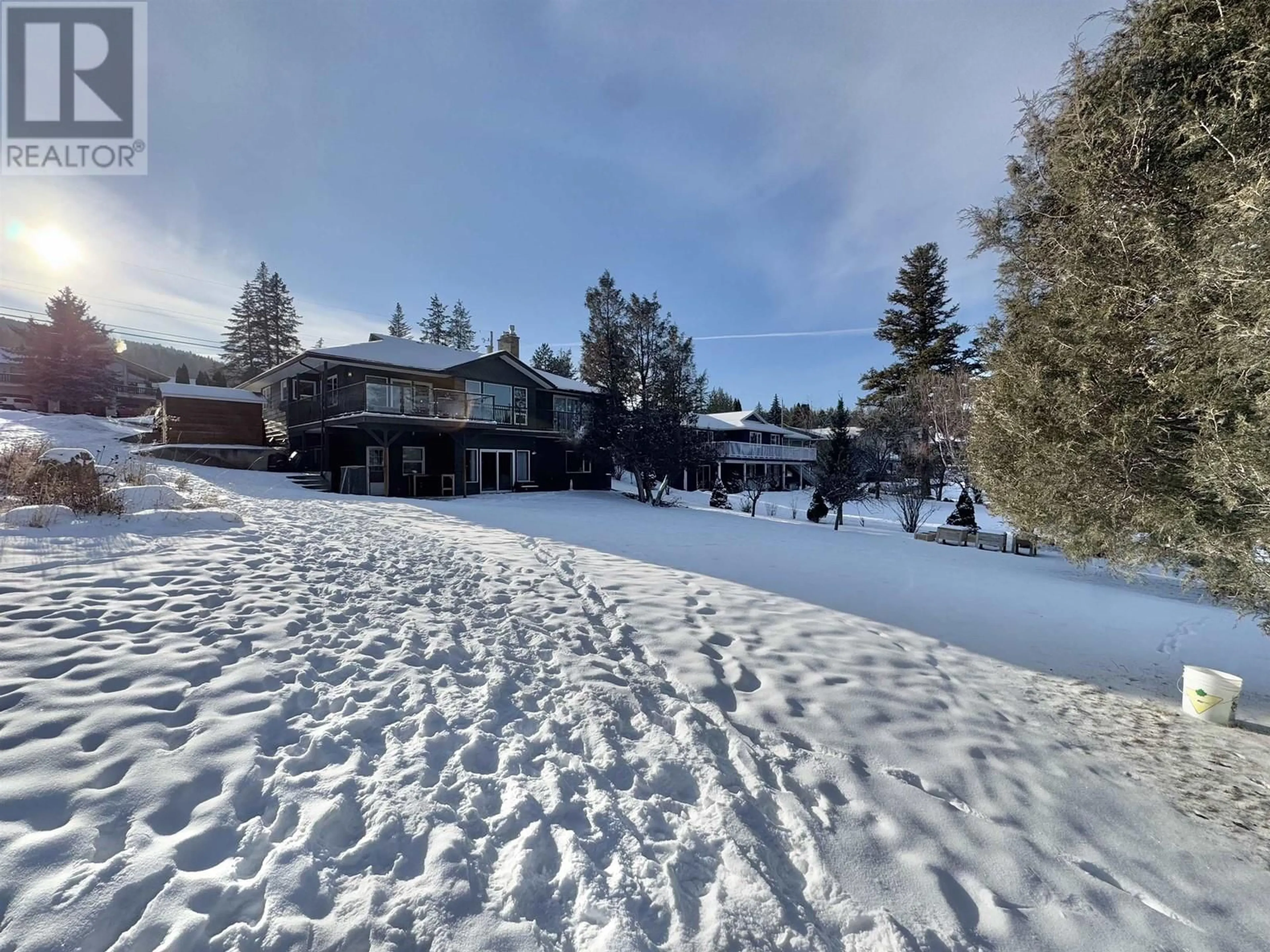 A pic from outside/outdoor area/front of a property/back of a property/a pic from drone, street for 42 FAIRVIEW DRIVE, Williams Lake British Columbia V2G3T1