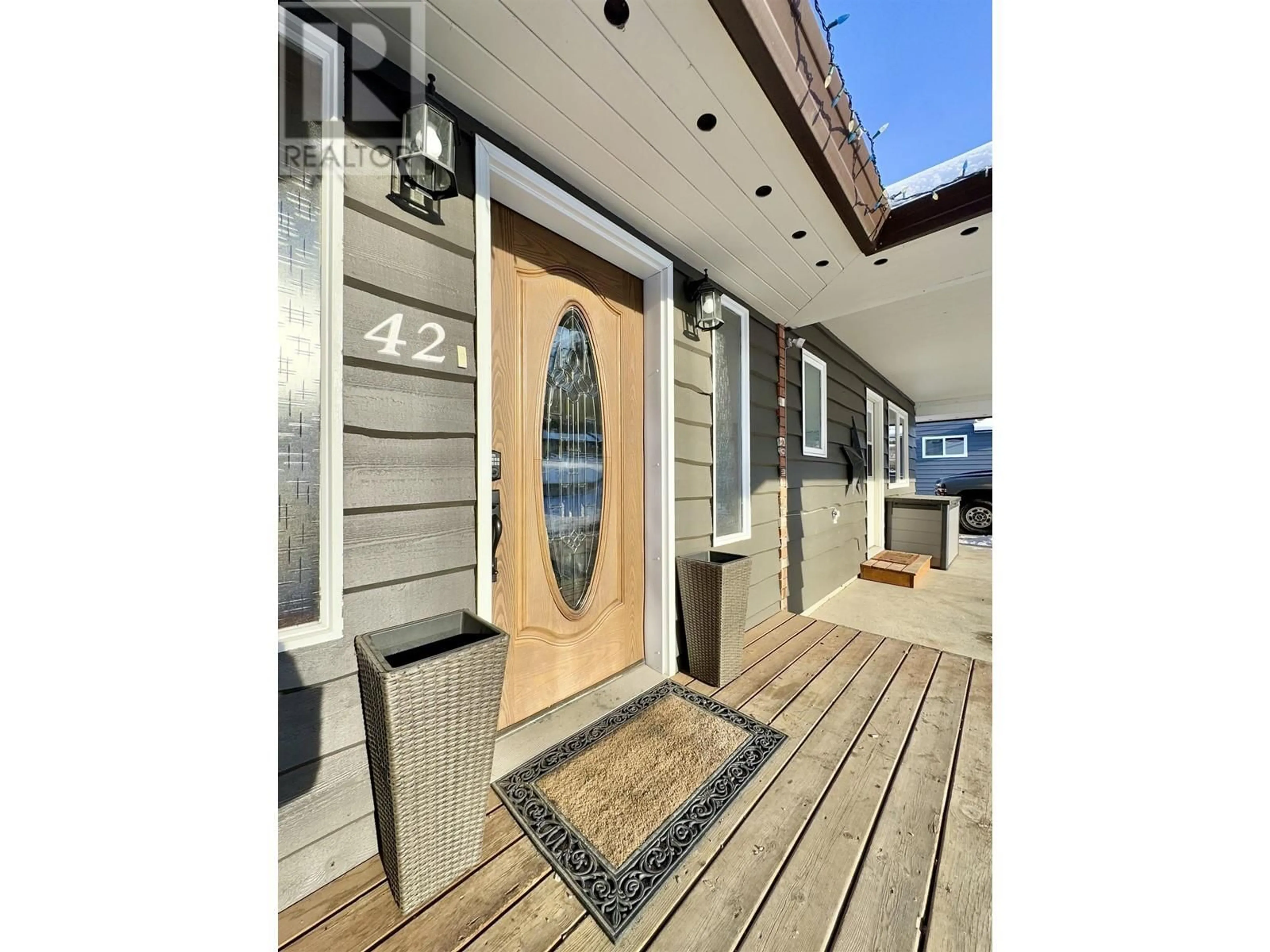 Indoor entryway for 42 FAIRVIEW DRIVE, Williams Lake British Columbia V2G3T1