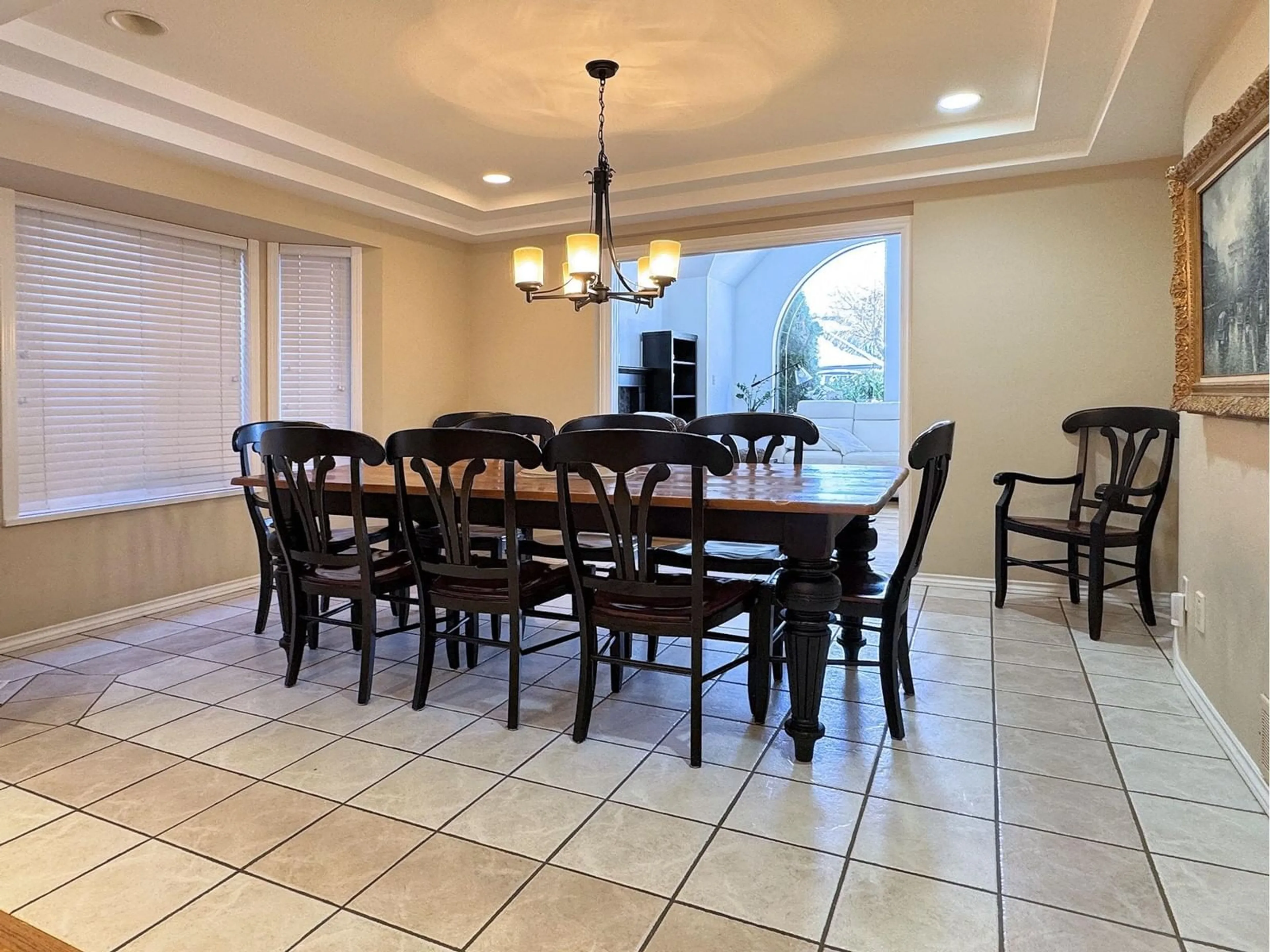 Dining room, ceramic/tile floor for 4456 209A STREET, Langley British Columbia V3A8Y6