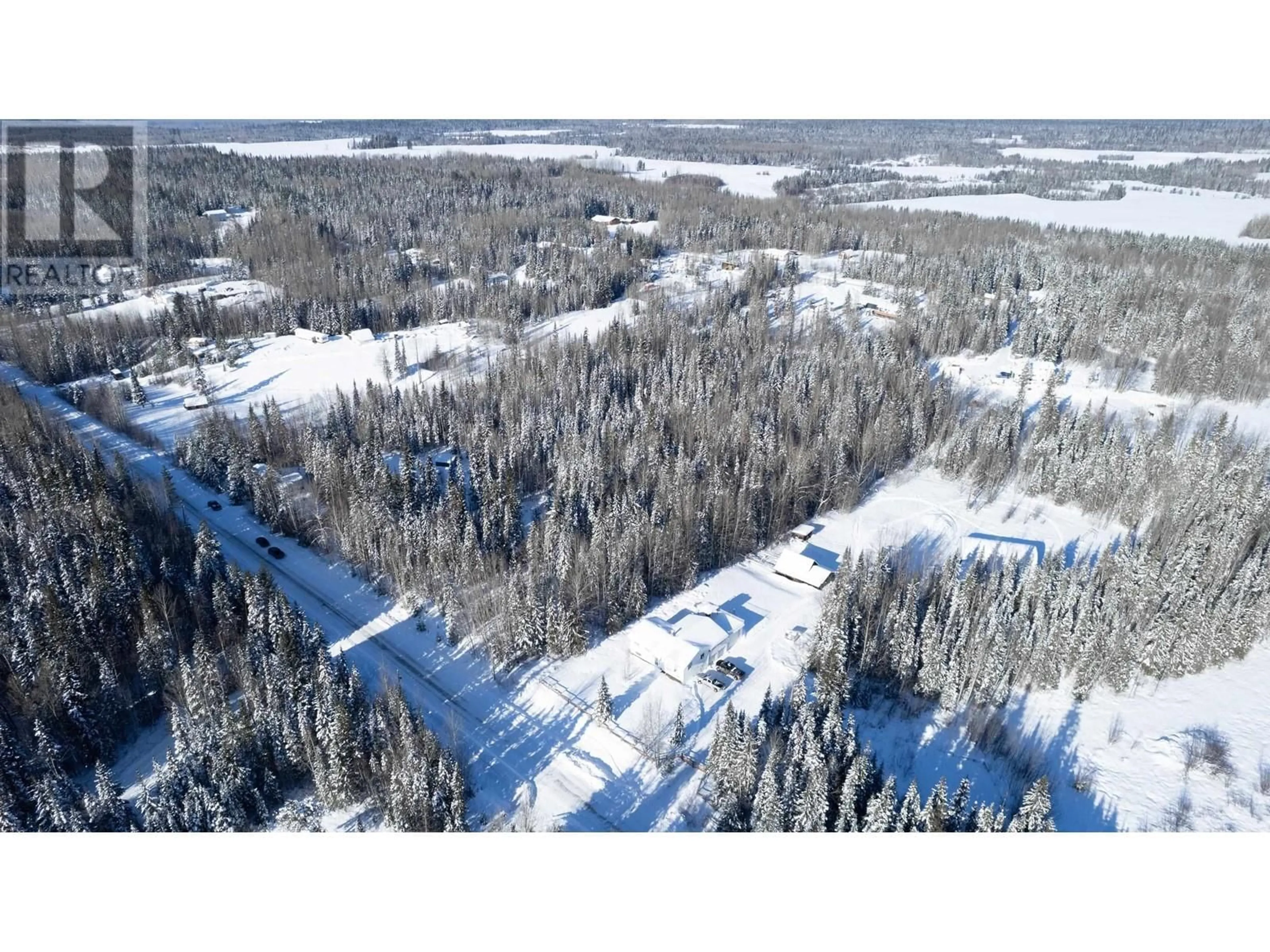 A pic from outside/outdoor area/front of a property/back of a property/a pic from drone, forest/trees view for 10890 HIGHPLAIN ROAD, Prince George British Columbia V2K5E9