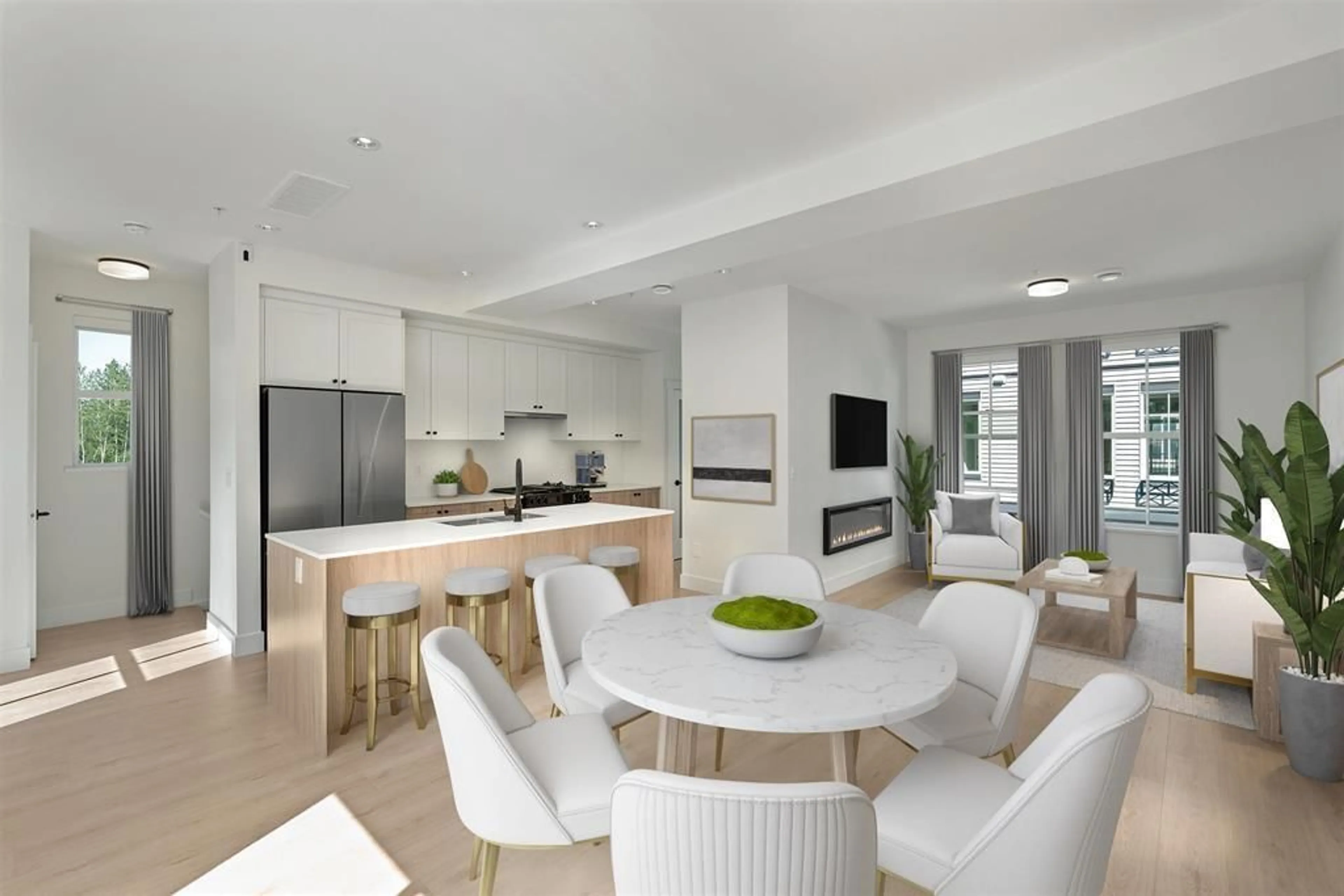 Open concept kitchen, unknown for 2 - 7635 198B, Langley British Columbia V1M2X5