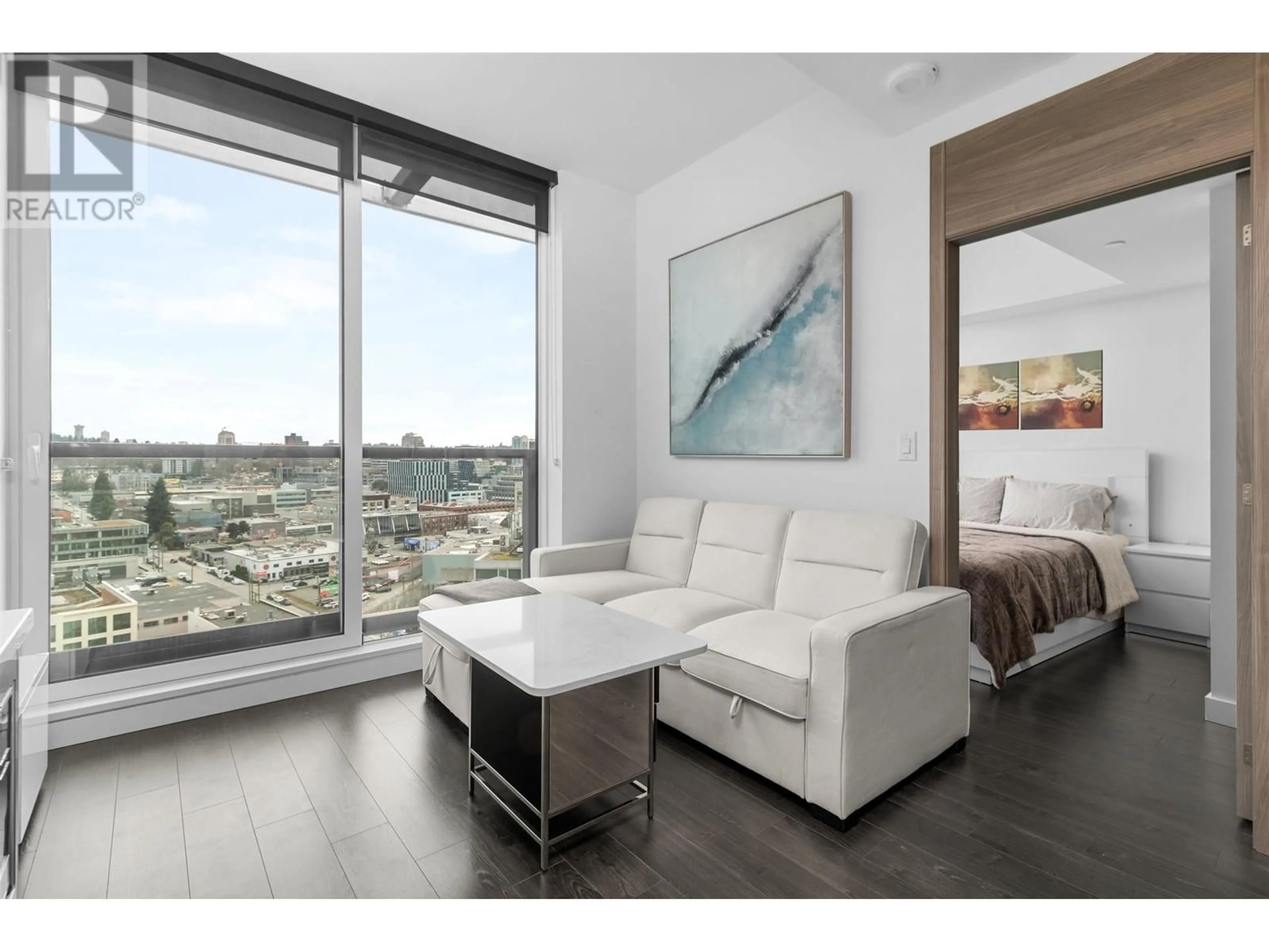 Living room with furniture, unknown for 1707 - 1768 COOK STREET, Vancouver British Columbia V5Y0N3