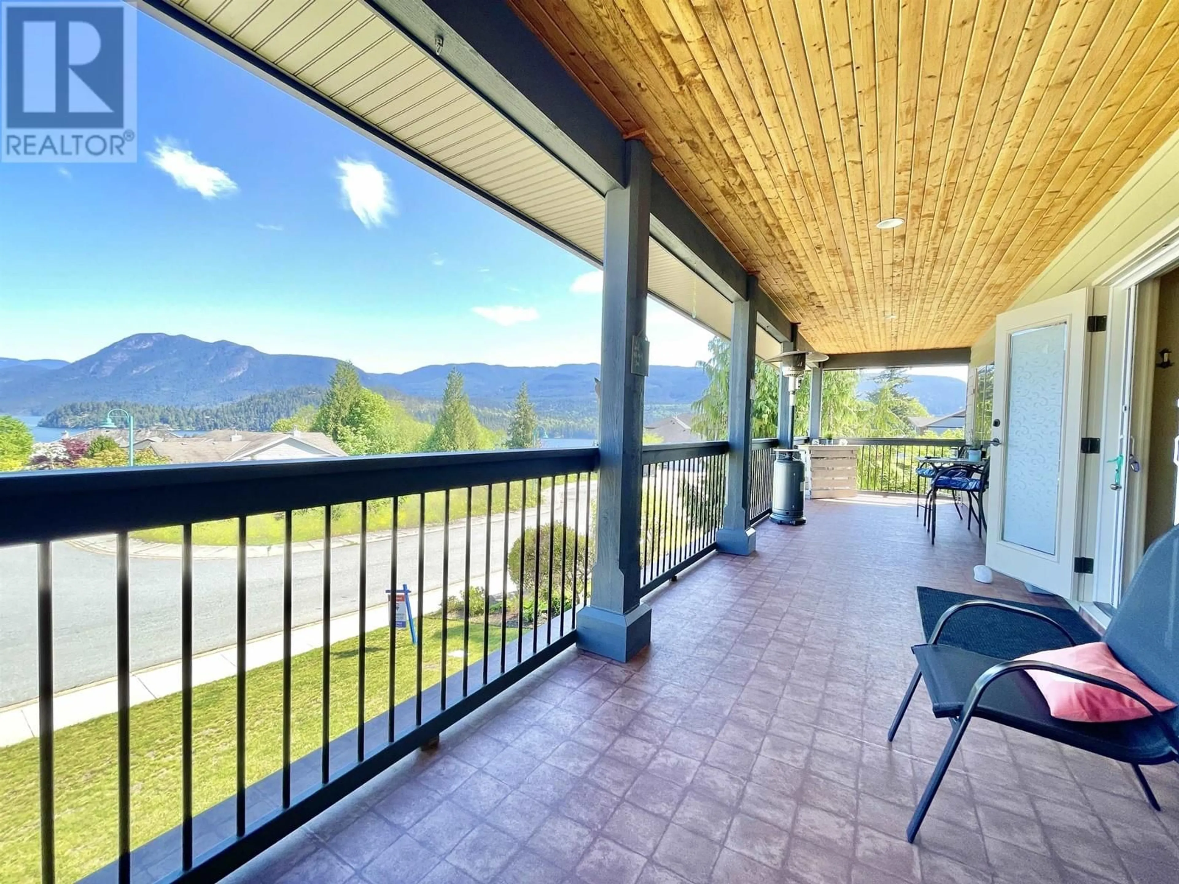 Patio, mountain view for 6155 HIGHMOOR PLACE, Sechelt British Columbia V7Z0L1