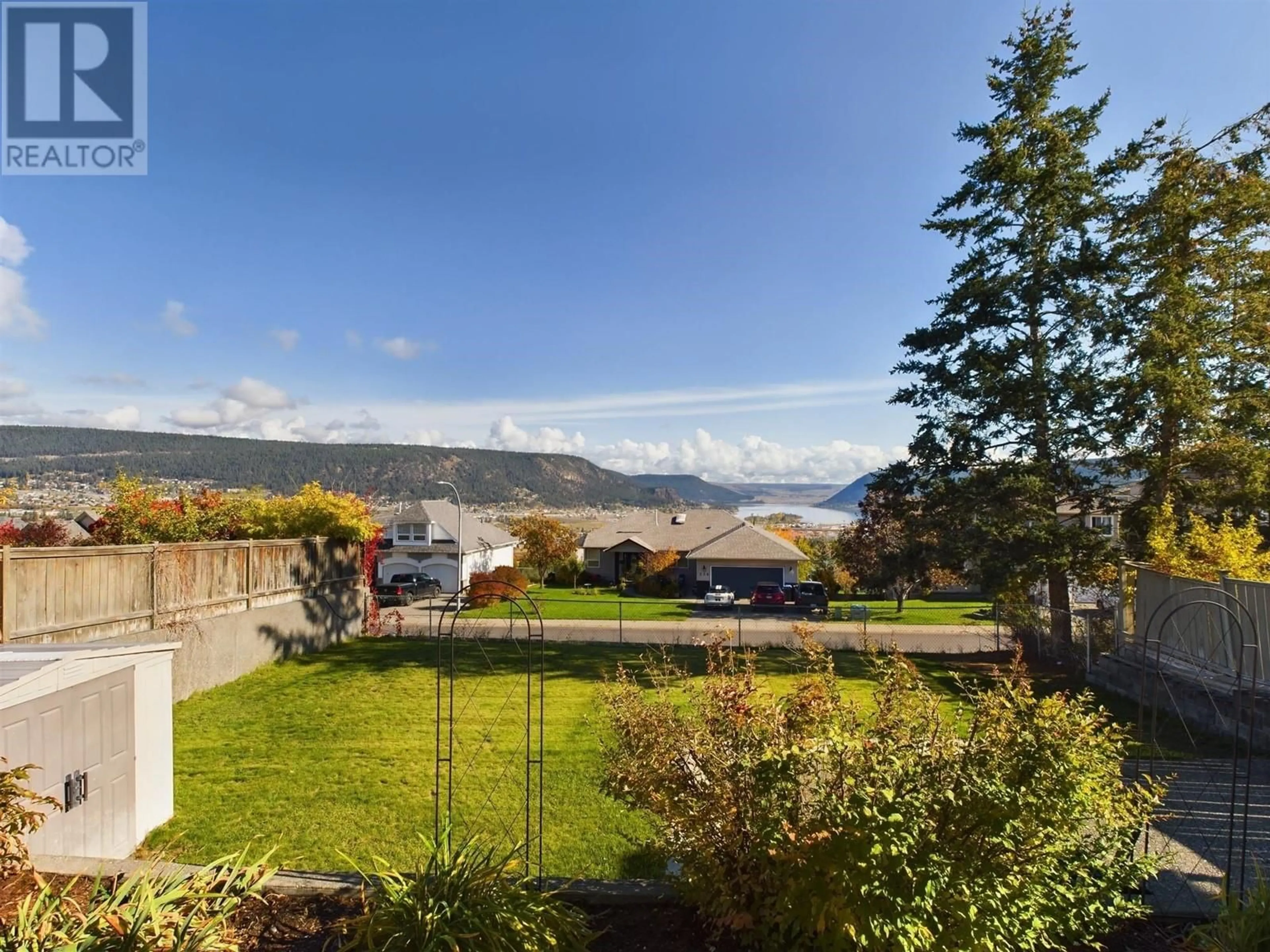 A pic from outside/outdoor area/front of a property/back of a property/a pic from drone, water/lake/river/ocean view for 248 WESTRIDGE DRIVE, Williams Lake British Columbia V2G5H8