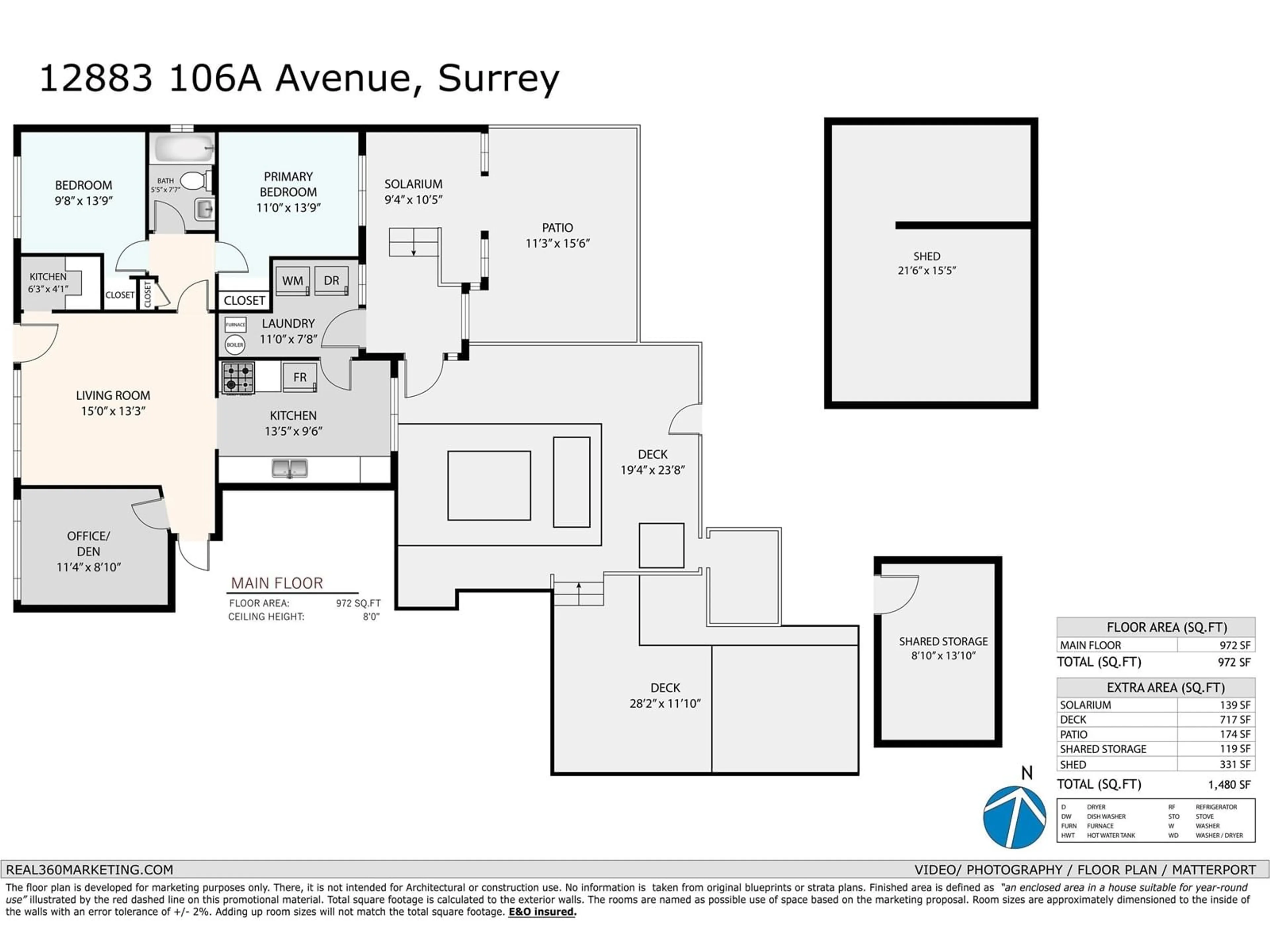 Floor plan for 12885 106A AVENUE, Surrey British Columbia V3T2C9