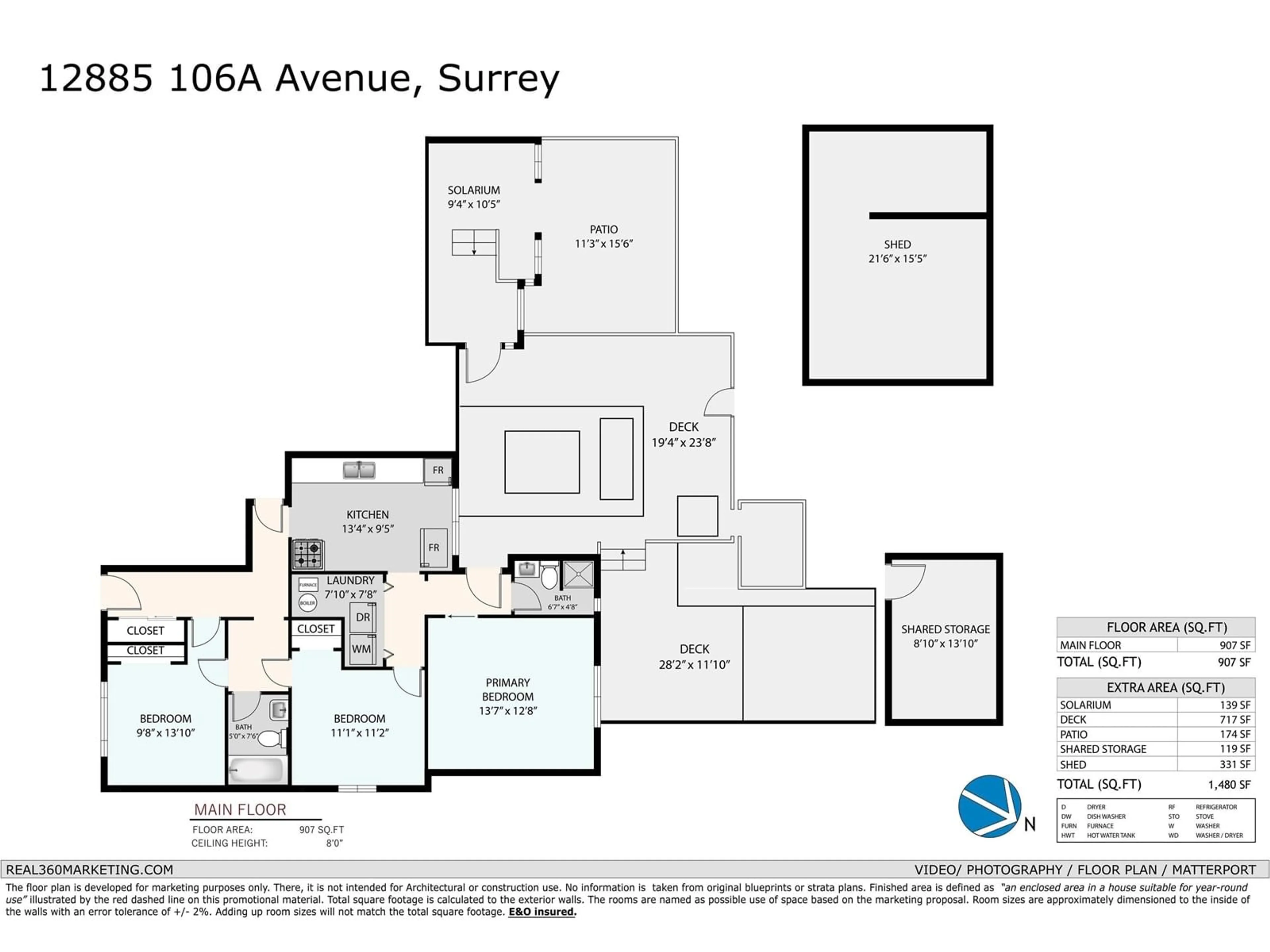 Floor plan for 12885 106A AVENUE, Surrey British Columbia V3T2C9