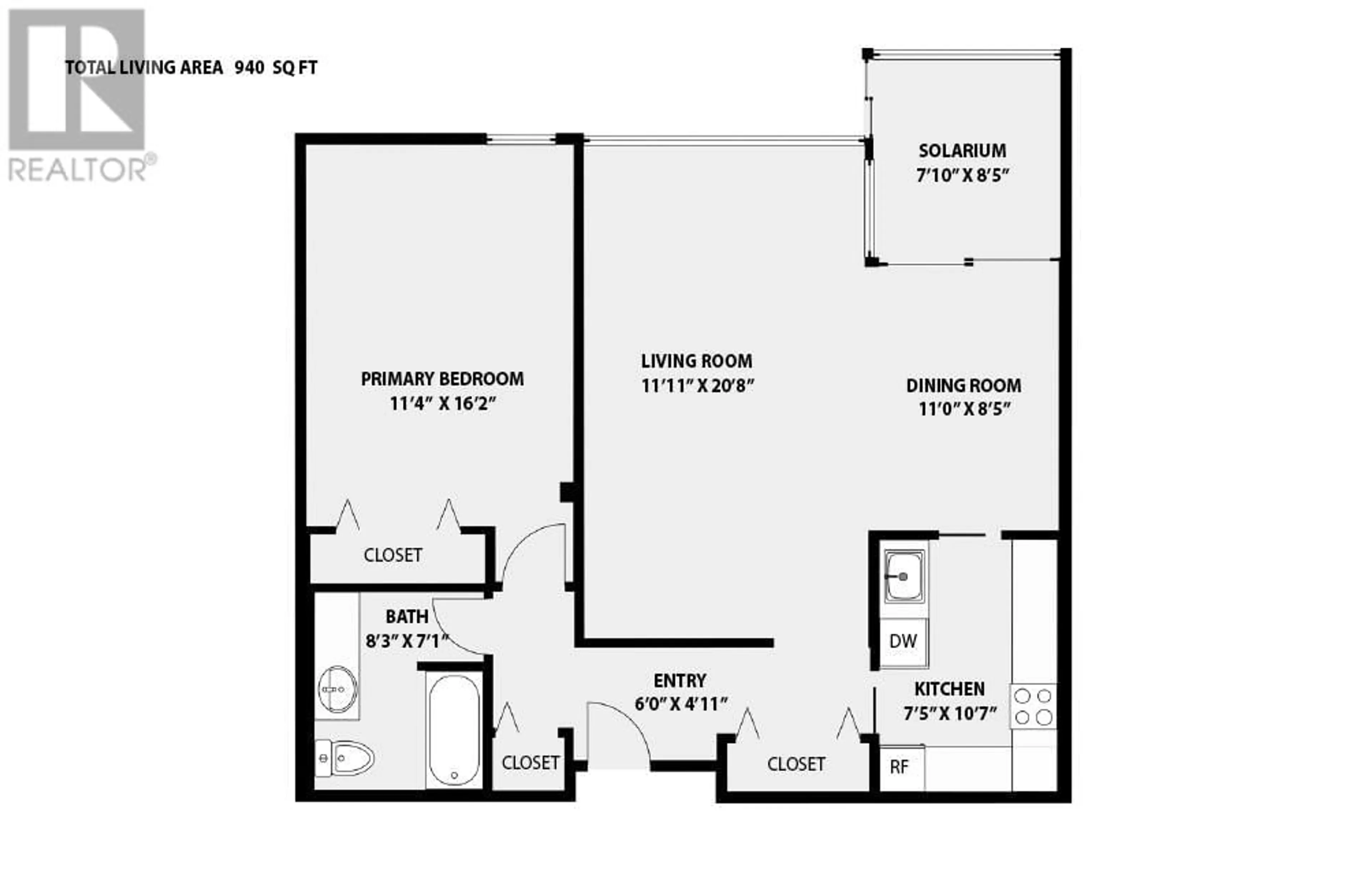 Floor plan for 105 4101 YEW STREET, Vancouver British Columbia V6L3B7