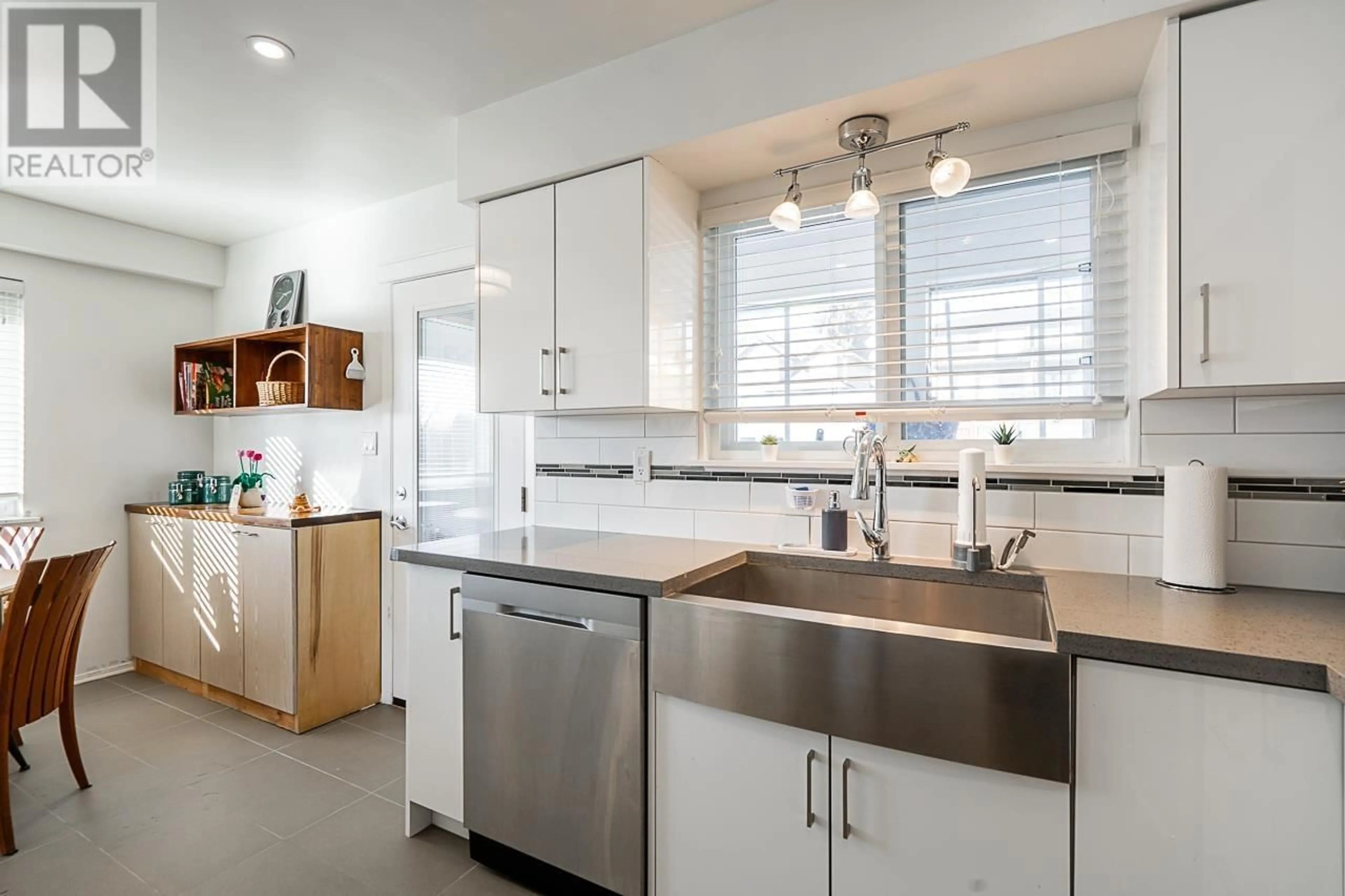 Contemporary kitchen, ceramic/tile floor for 2057 LORRAINE AVENUE, Coquitlam British Columbia V3K2M7