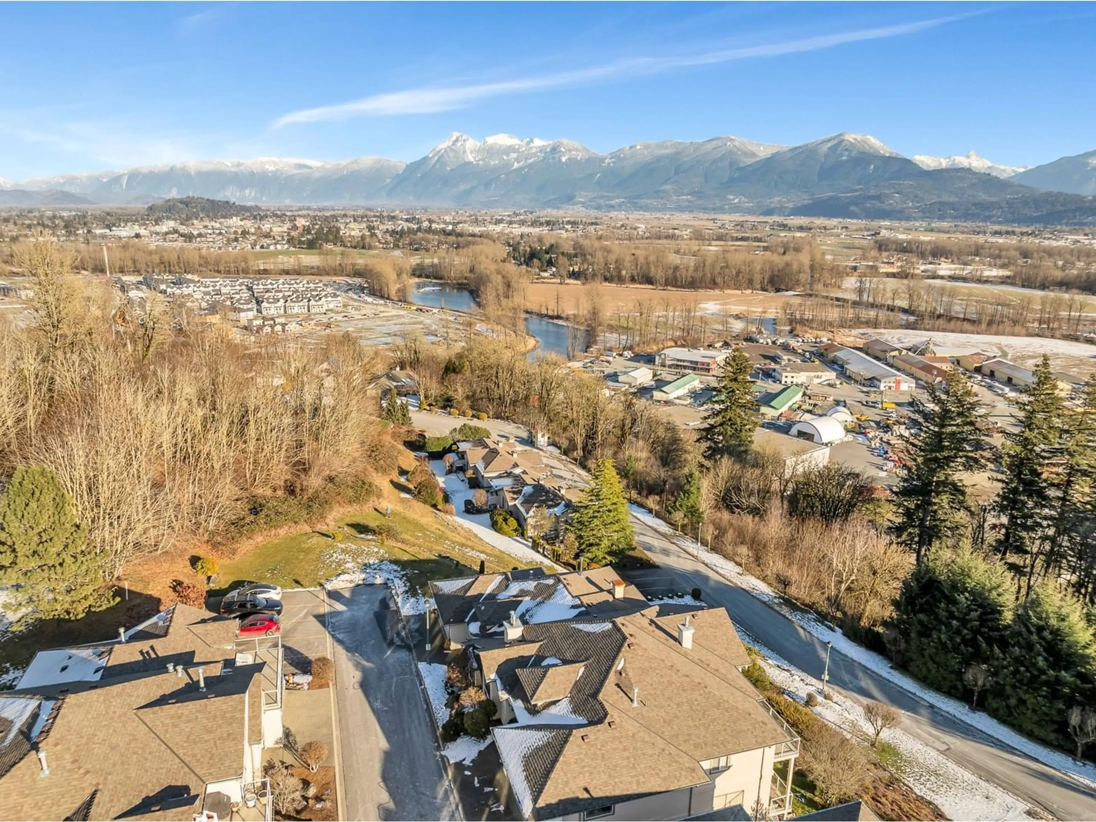 A pic from outside/outdoor area/front of a property/back of a property/a pic from drone, mountain view for 40 - 8590 SUNRISE DRIVE, Chilliwack British Columbia V2R3Z4