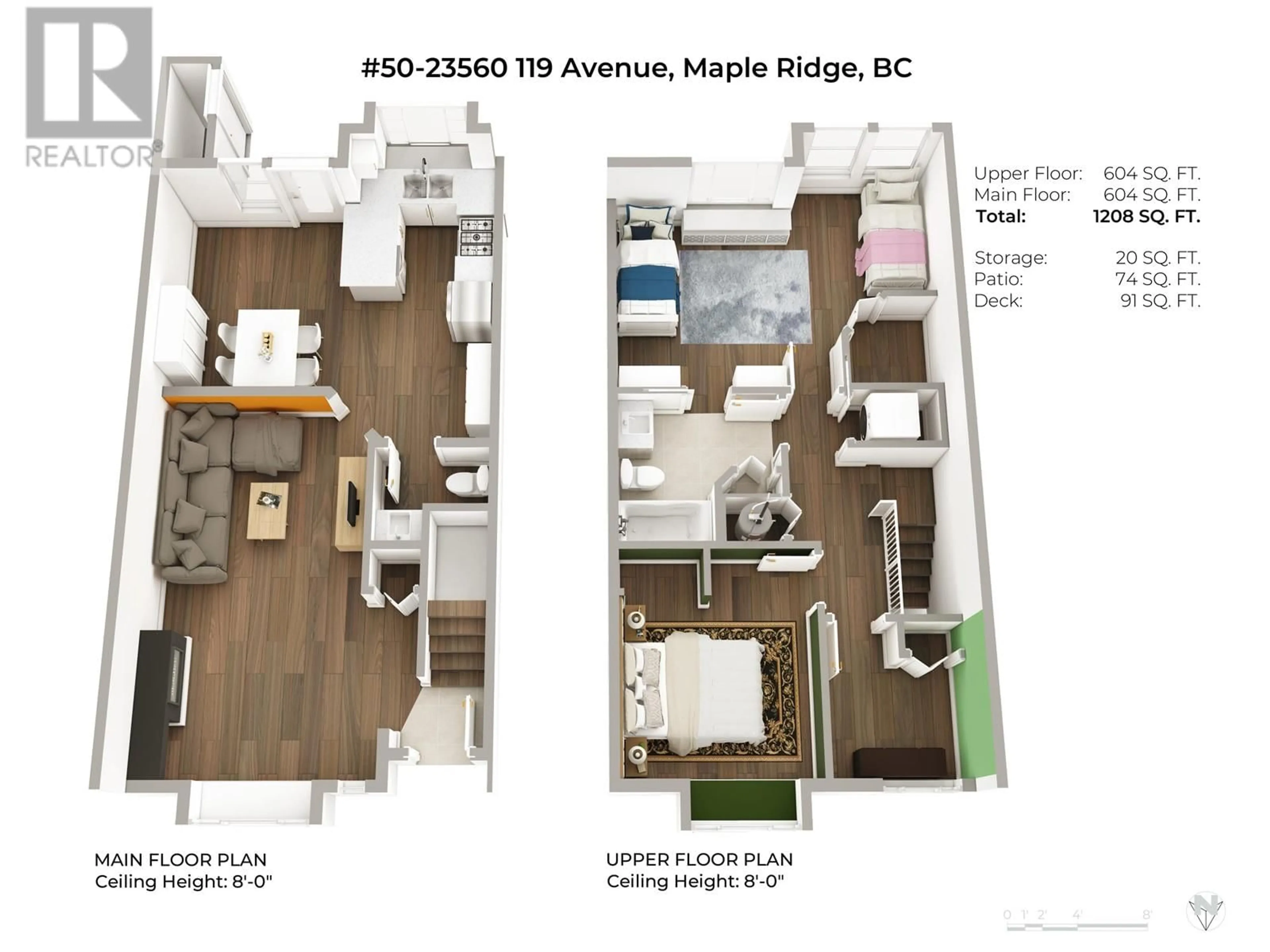 Floor plan for 50 23560 119 AVENUE, Maple Ridge British Columbia V4R2P5