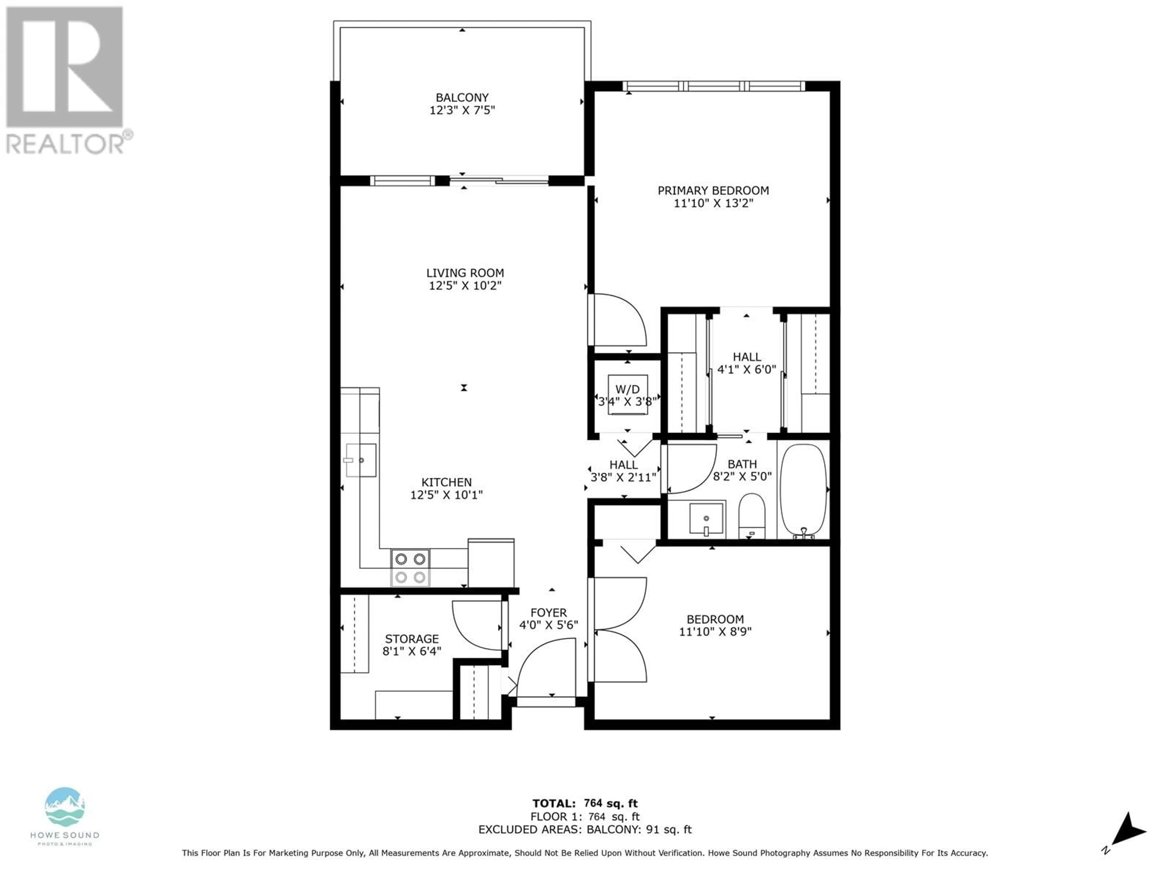 Floor plan for 415 - 1150 BAILEY STREET, Squamish British Columbia V8B0R4