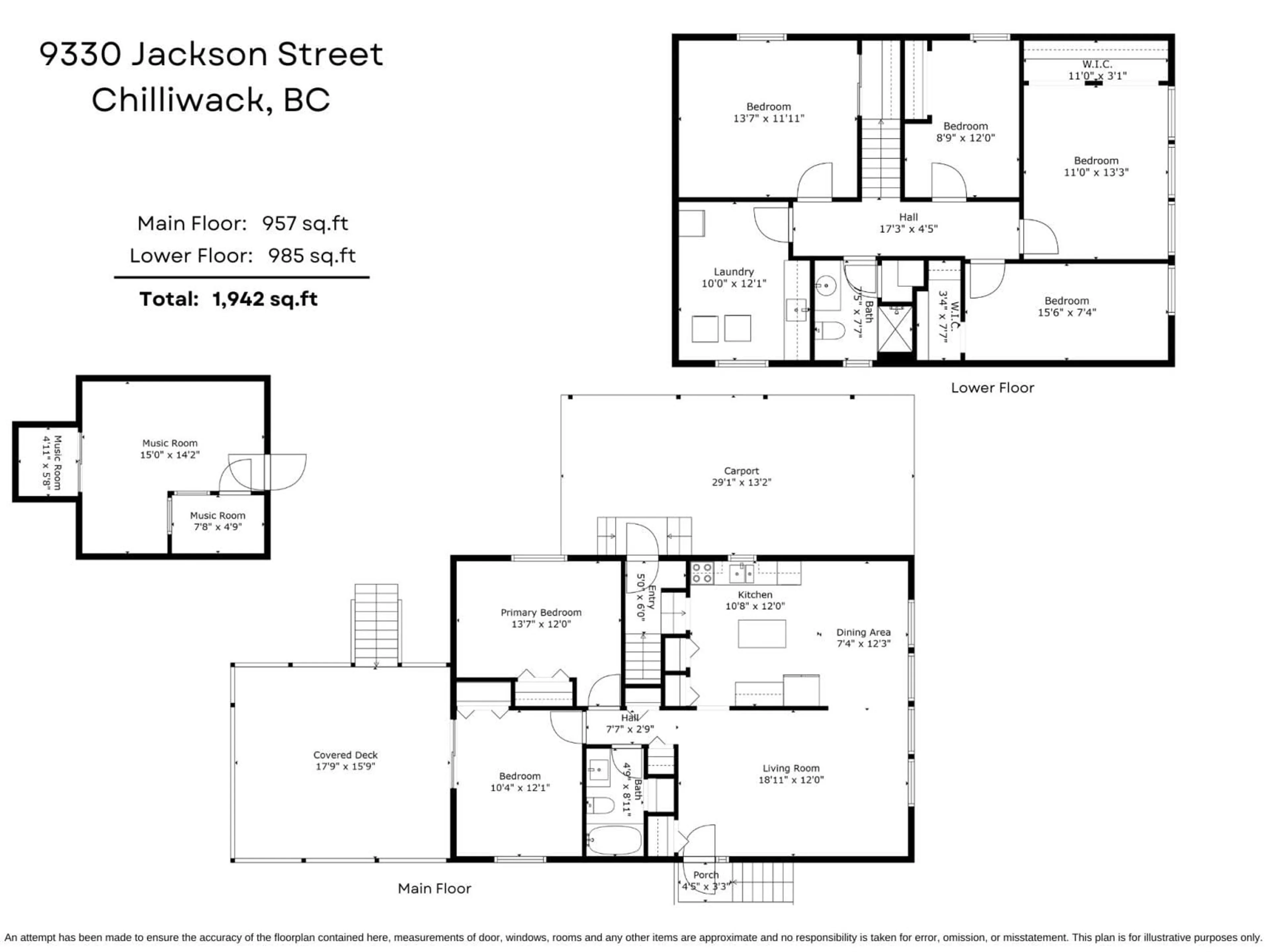 Floor plan for 9330 JACKSON STREET|Chilliwack Proper We, Chilliwack British Columbia V2P3X1