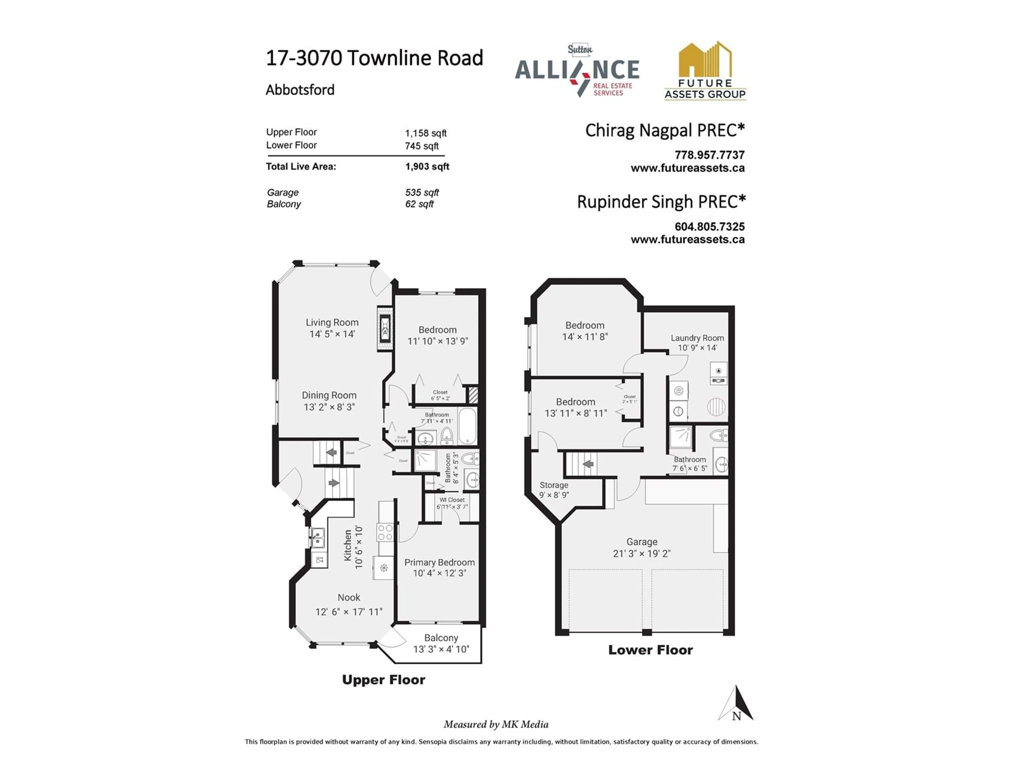 Floor plan for 17 3070 TOWNLINE ROAD, Abbotsford British Columbia V2T5M2