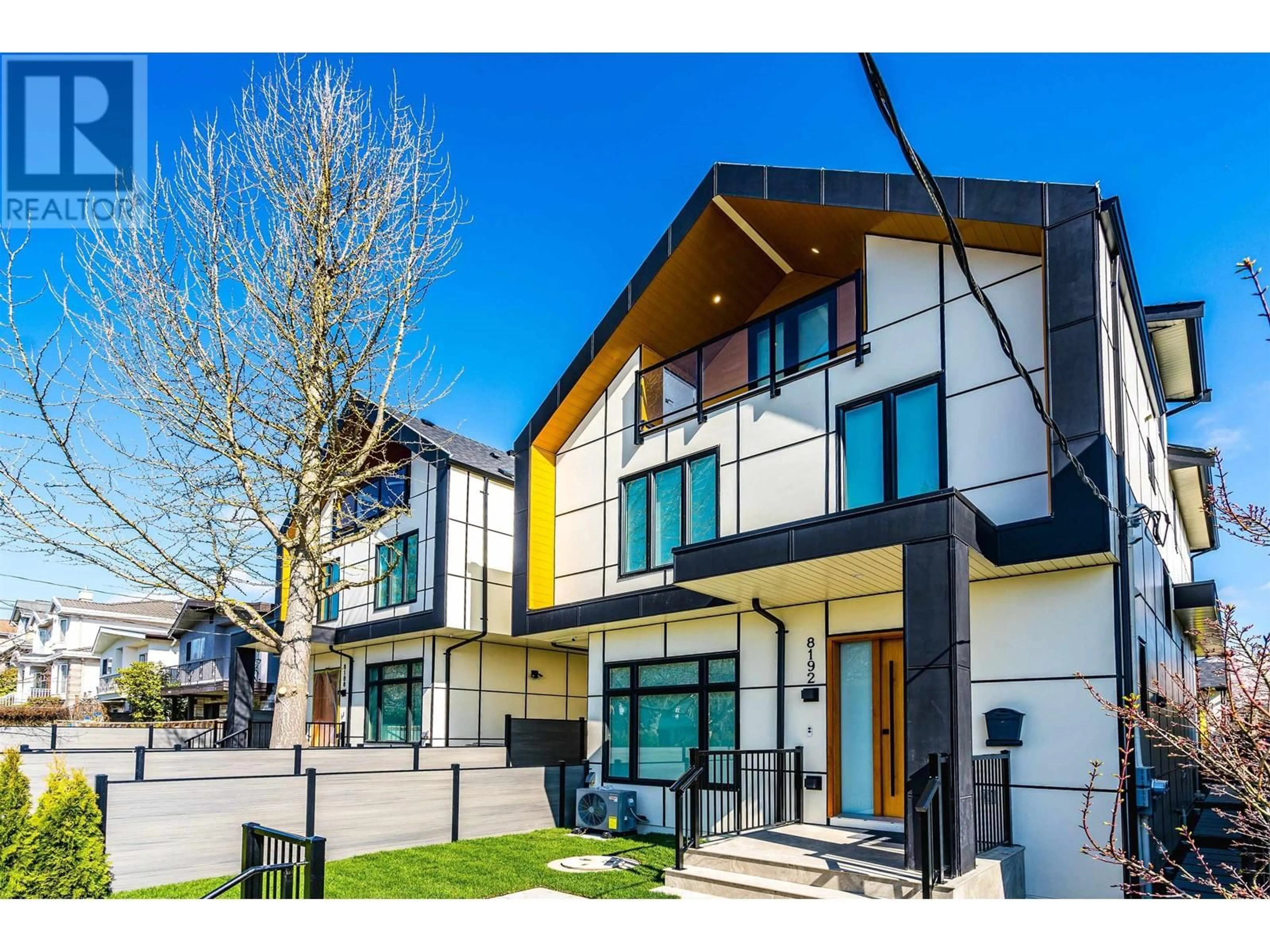 Home with vinyl exterior material, street for 8192 CARTIER STREET, Vancouver British Columbia V6P4T5