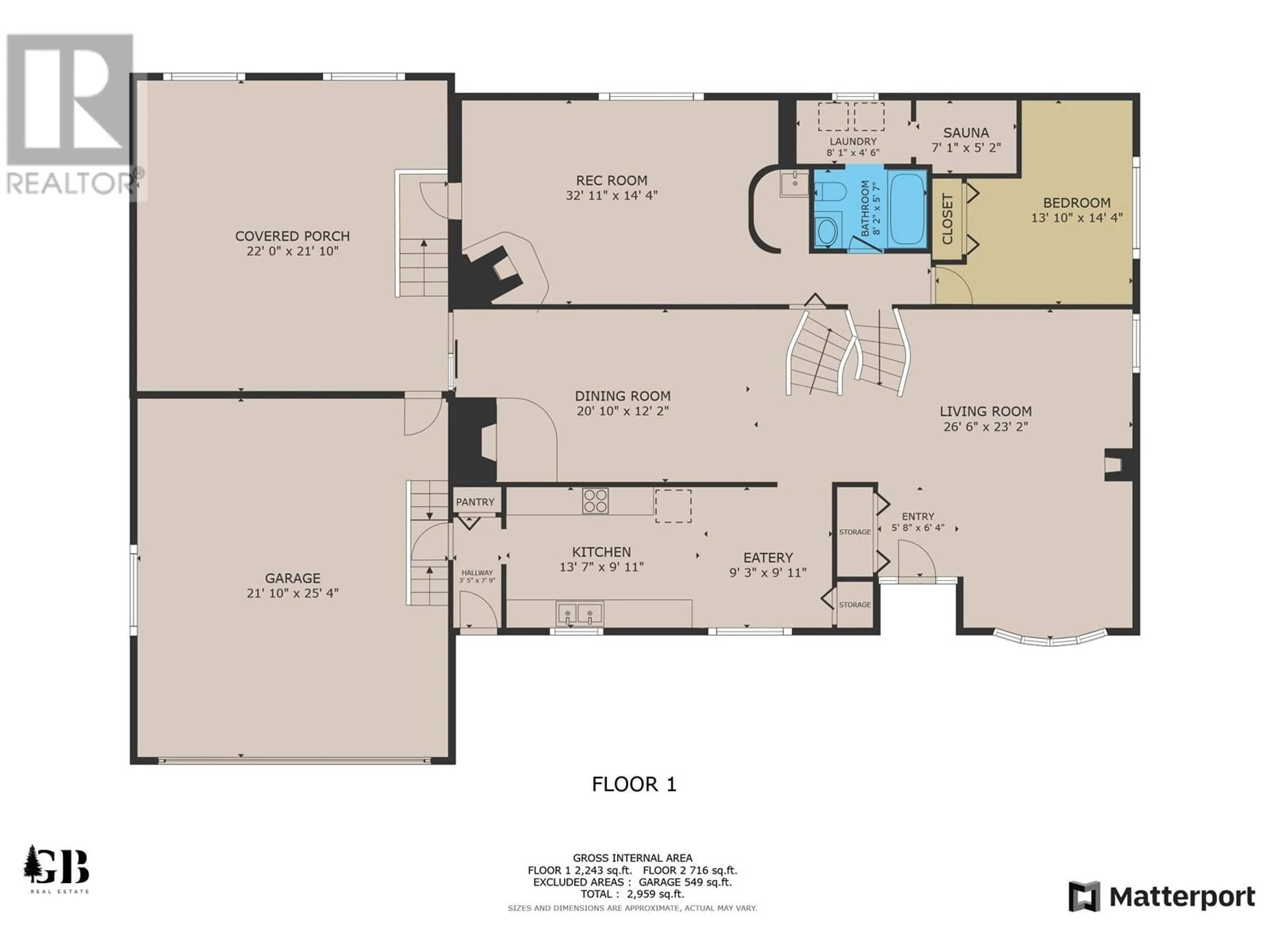 Floor plan for 150 ANGLE STREET, Kitimat British Columbia V8C2N3