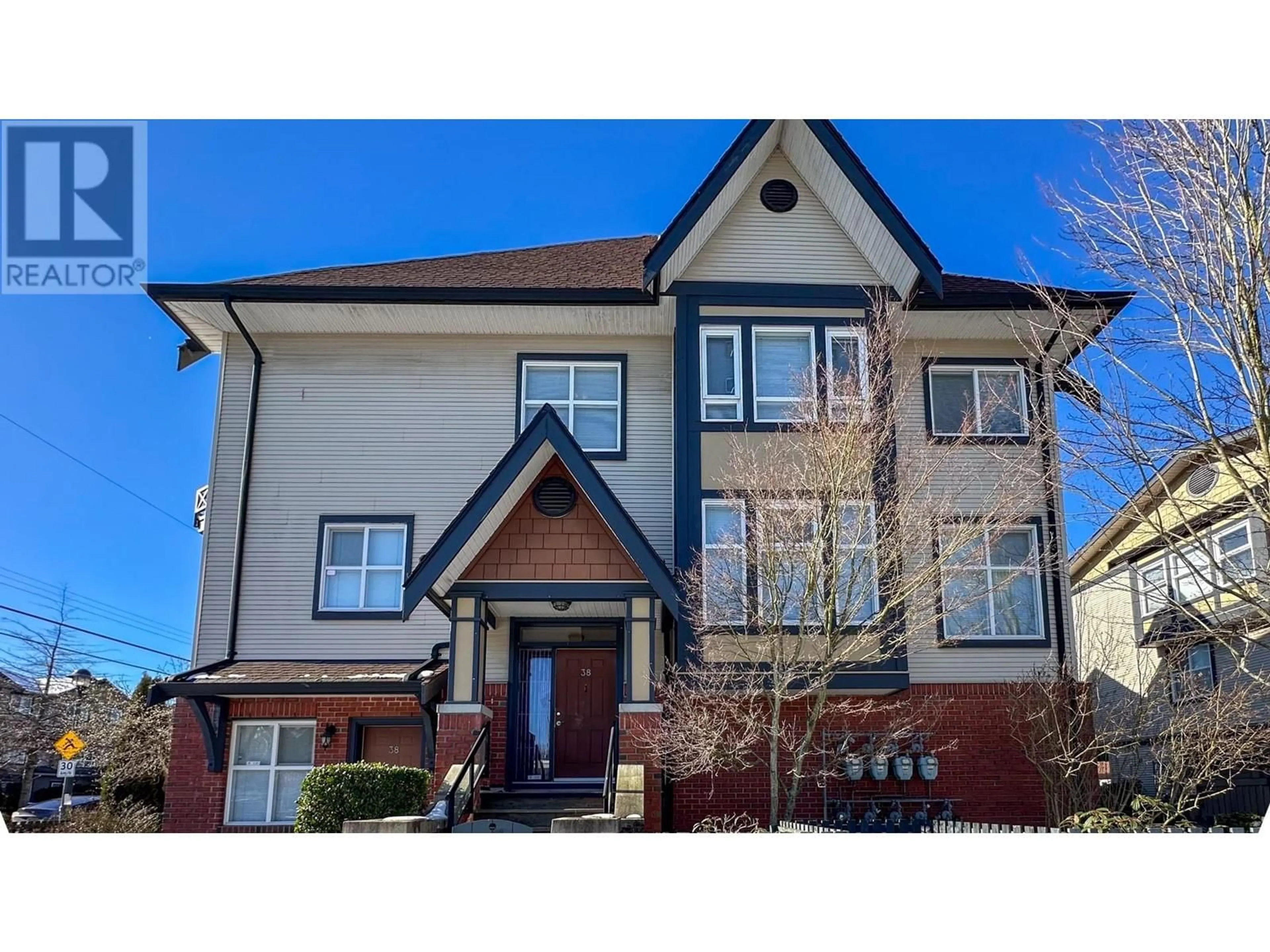 Home with brick exterior material, street for 38 6099 ALDER STREET, Richmond British Columbia V6Y0A8