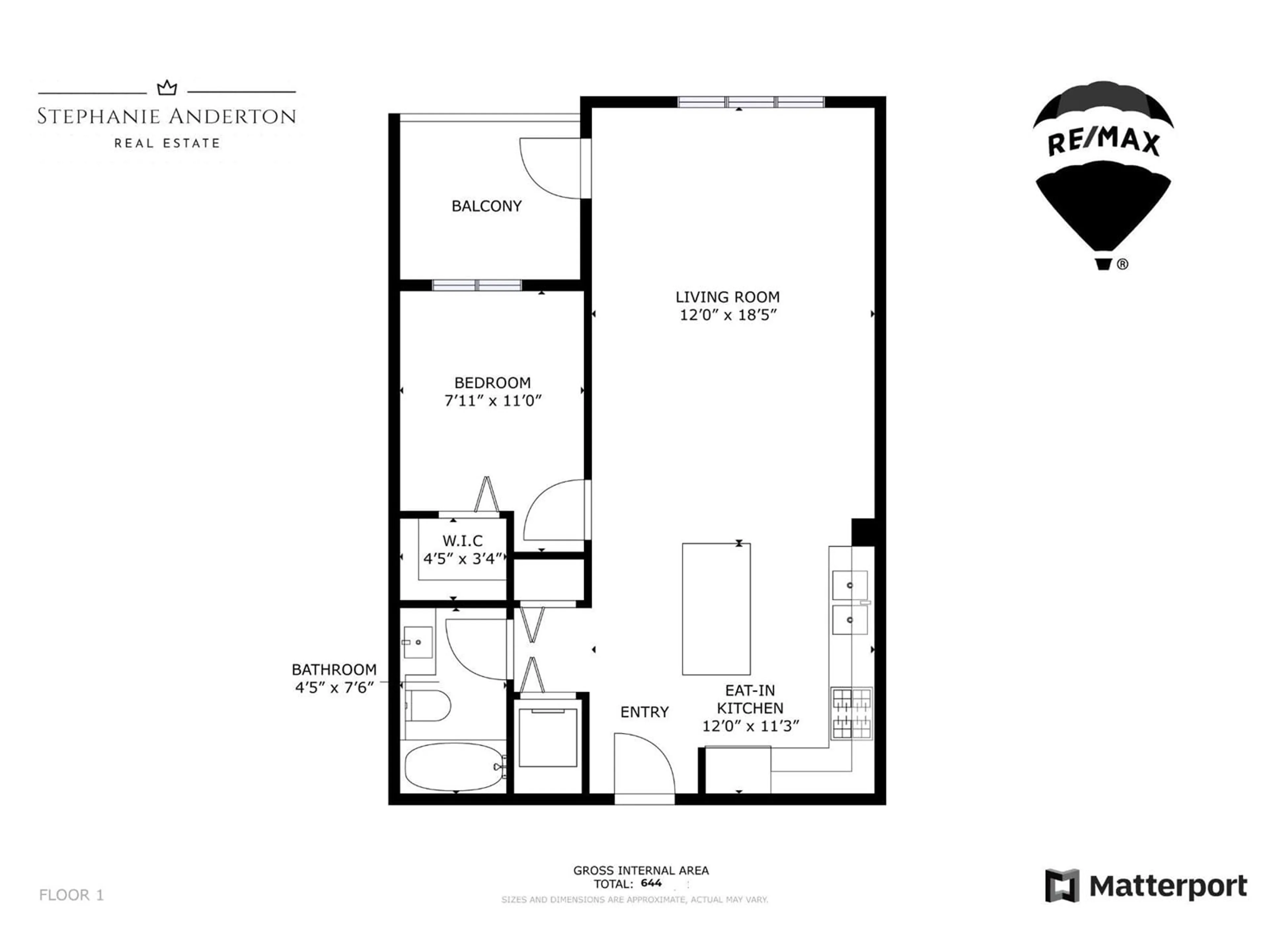 Floor plan for C325 8150 207 STREET, Langley British Columbia V2Y4J4