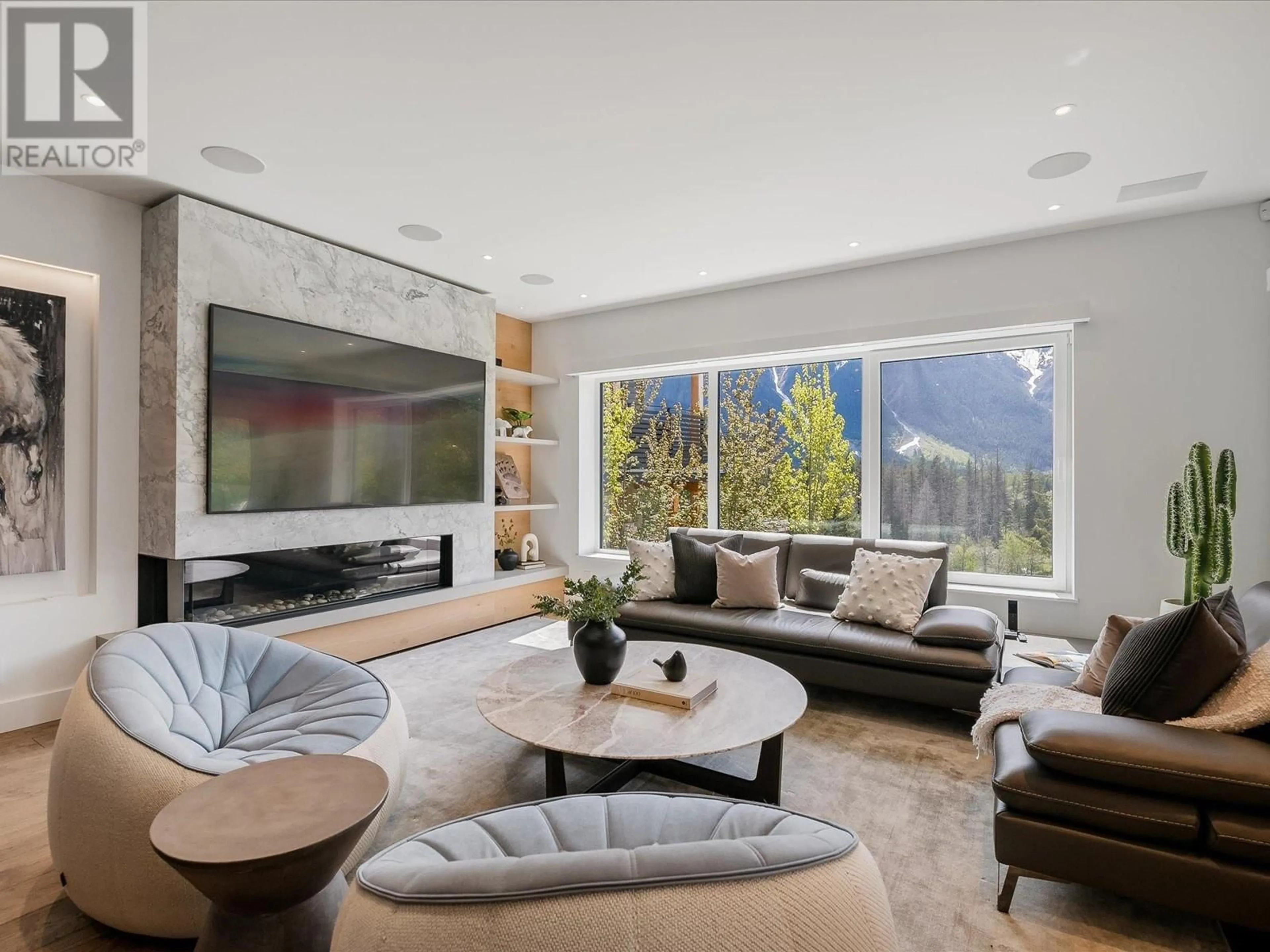 Living room with furniture, unknown for 7667 CERULEAN DRIVE, Pemberton British Columbia V0N2L3