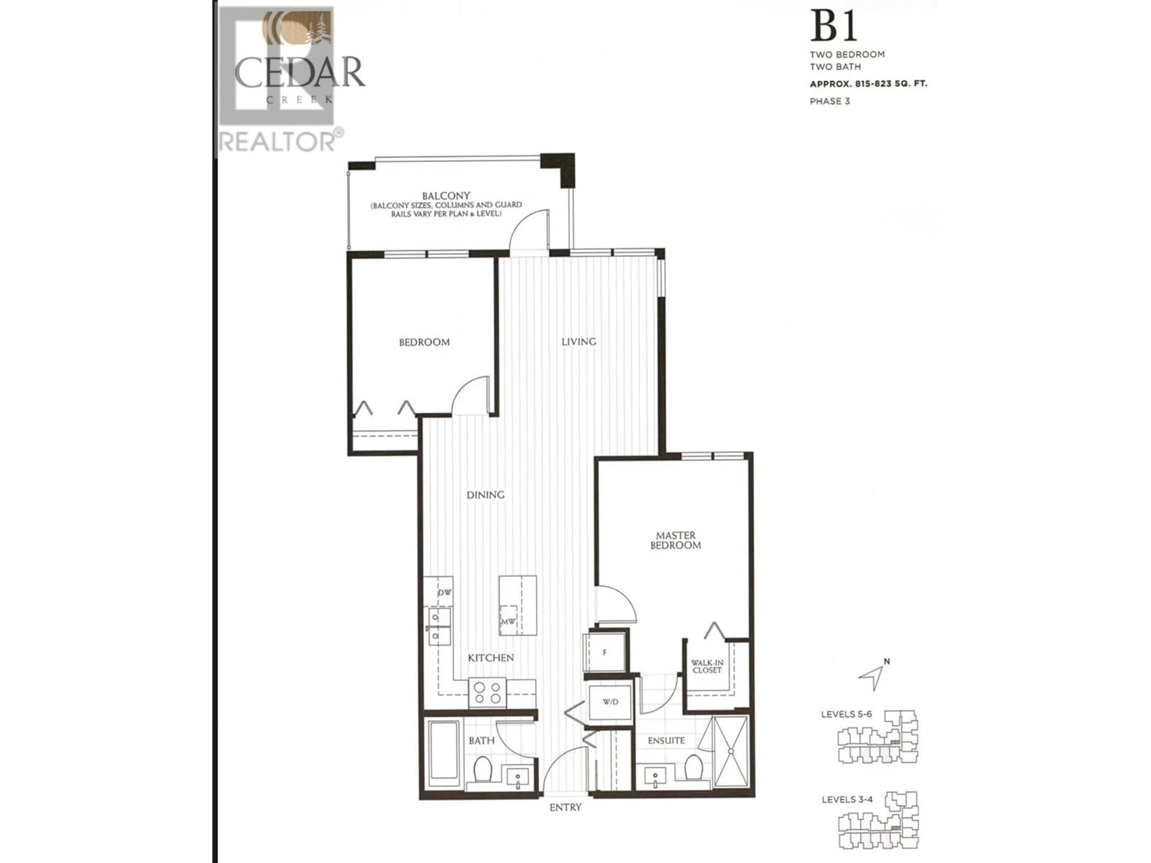 Floor plan for 209 7588 16TH STREET, Burnaby British Columbia V3N0H8