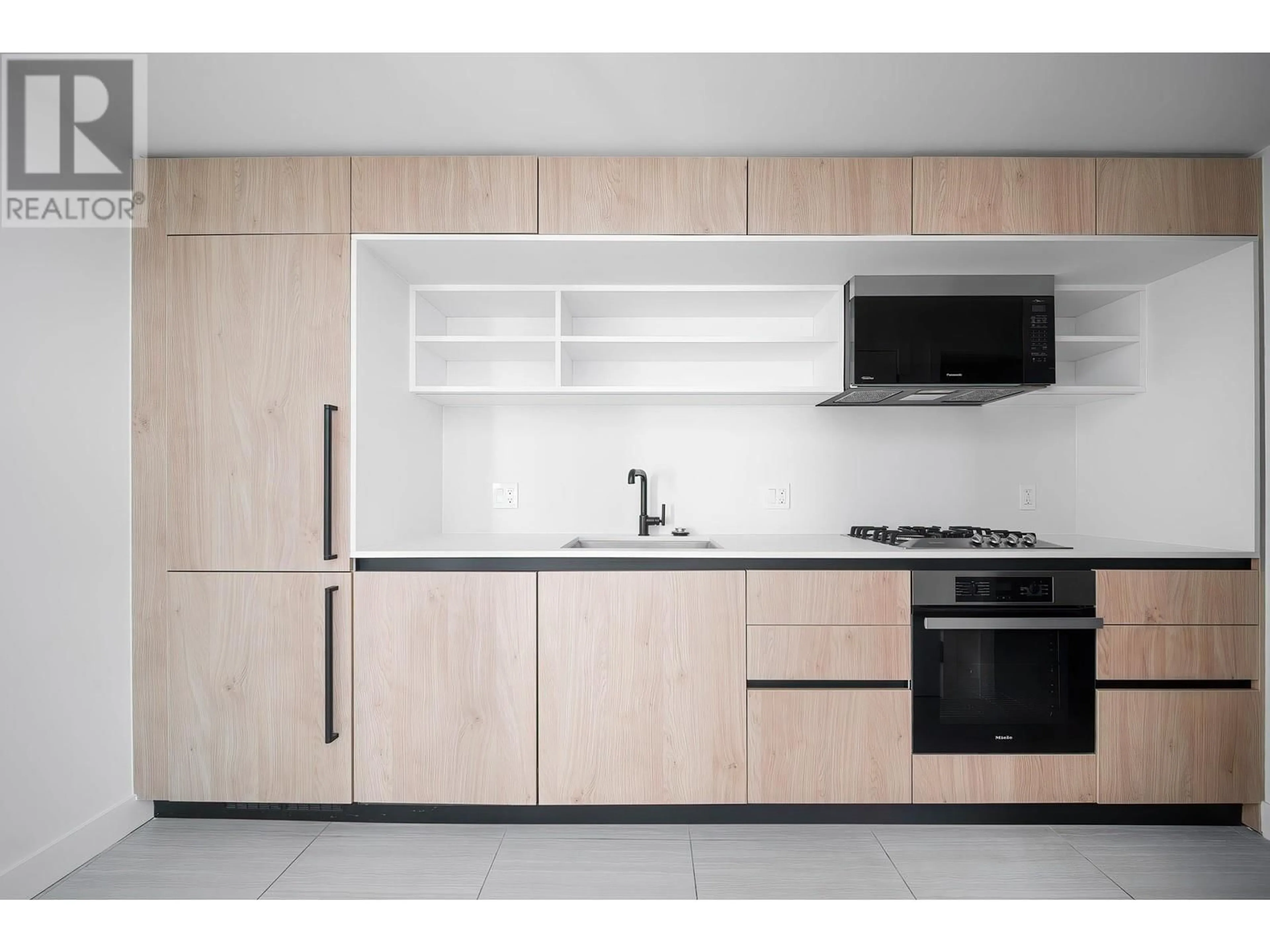 Standard kitchen, wood/laminate floor for 1009 - 5058 JOYCE STREET, Vancouver British Columbia V5R0J9
