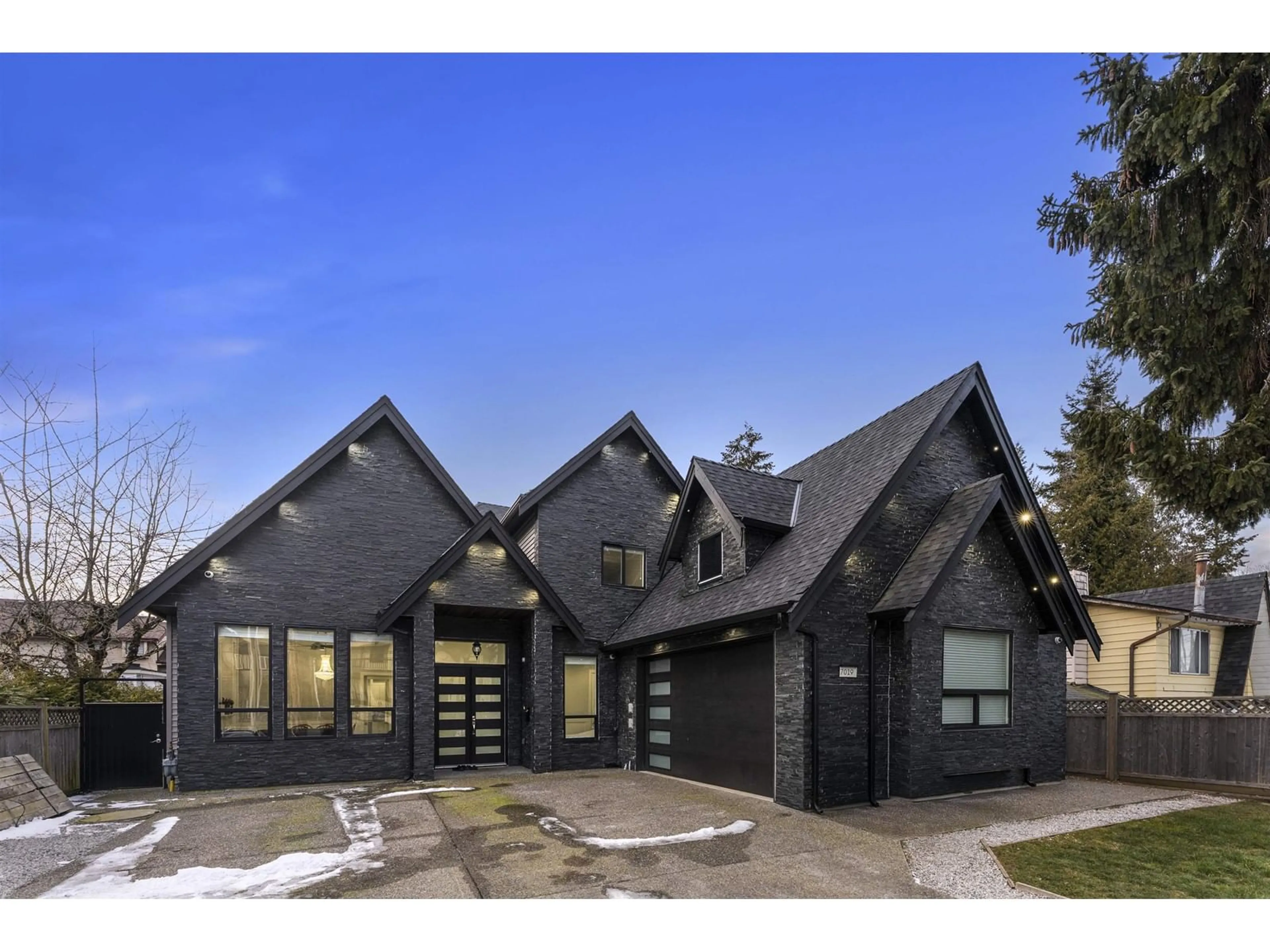 Home with brick exterior material, street for 7019 130, Surrey British Columbia V3W4J6