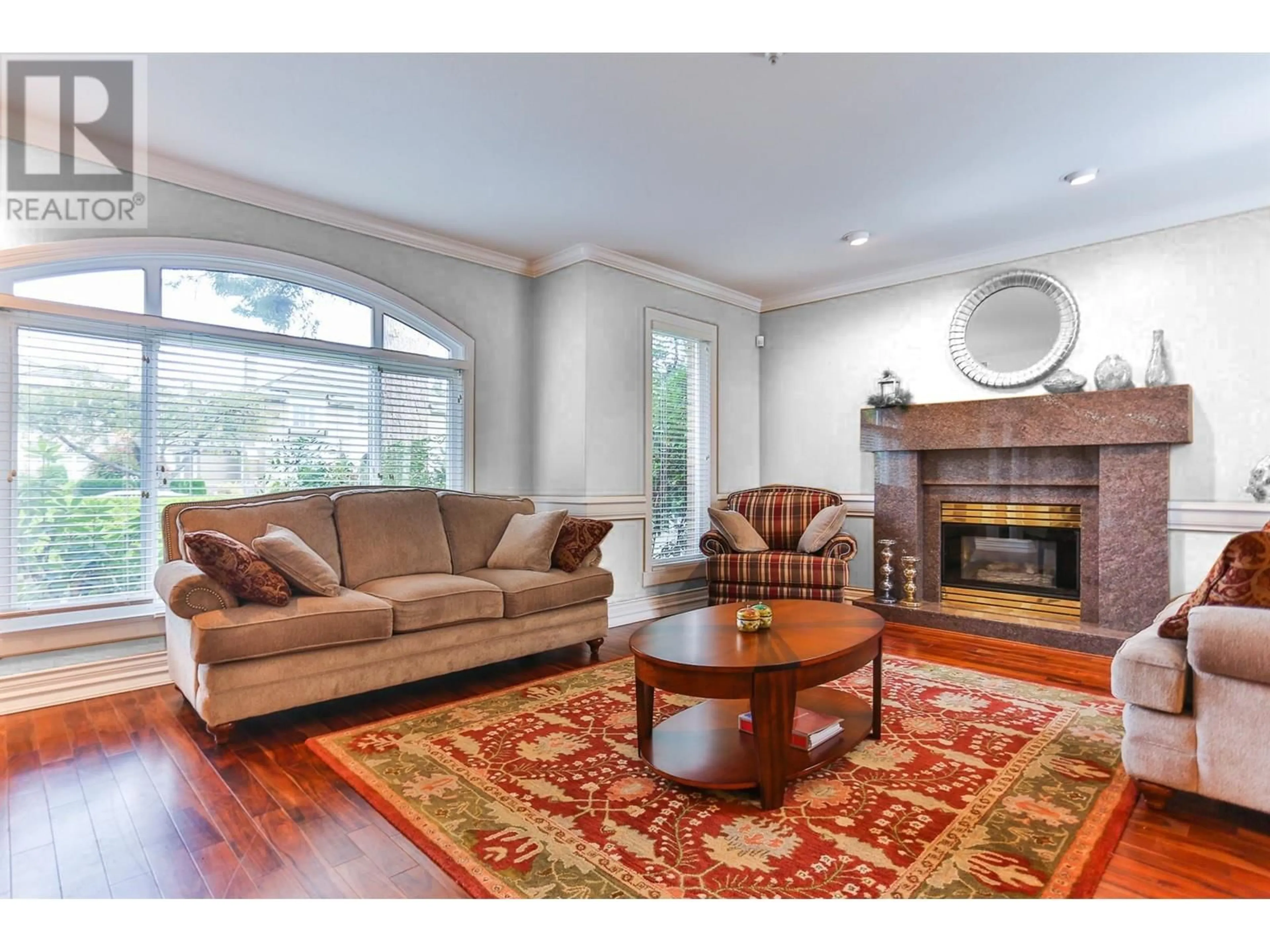 Living room with furniture, wood/laminate floor for 2868 W 36TH AVENUE, Vancouver British Columbia V6N2R1