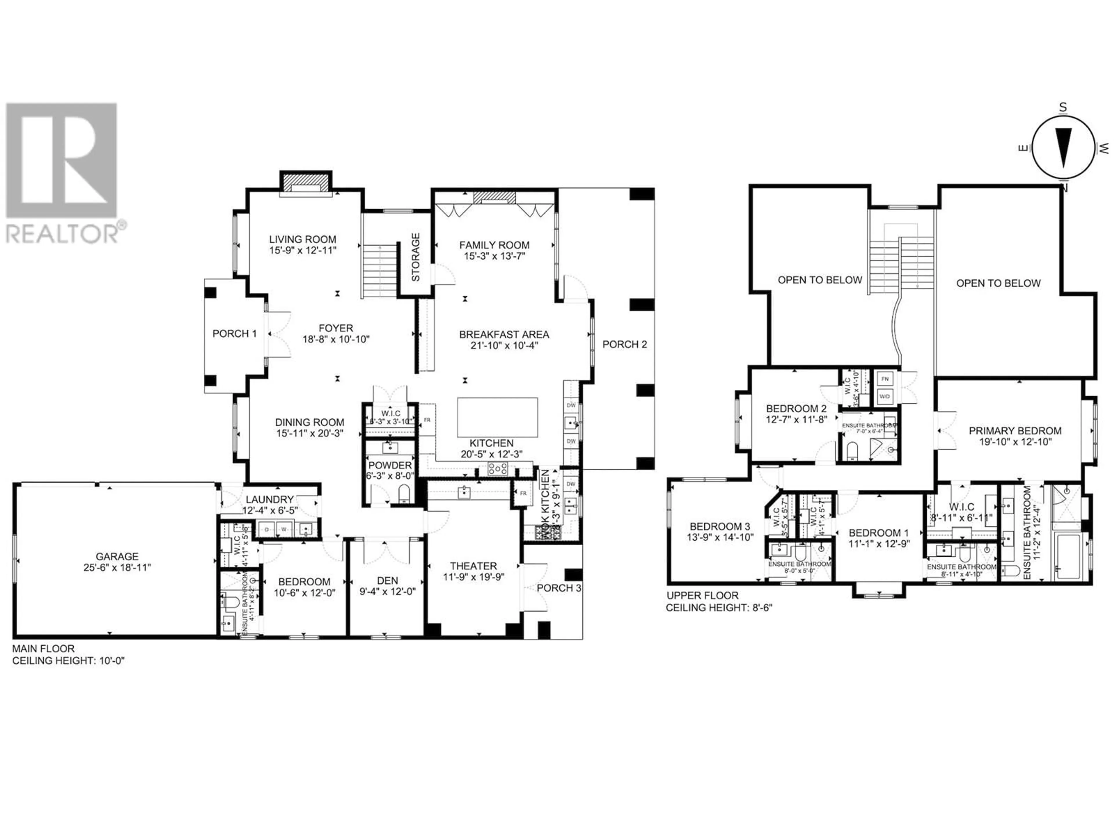 Floor plan for 9031 PINEWELL CRESCENT, Richmond British Columbia V7A2C5