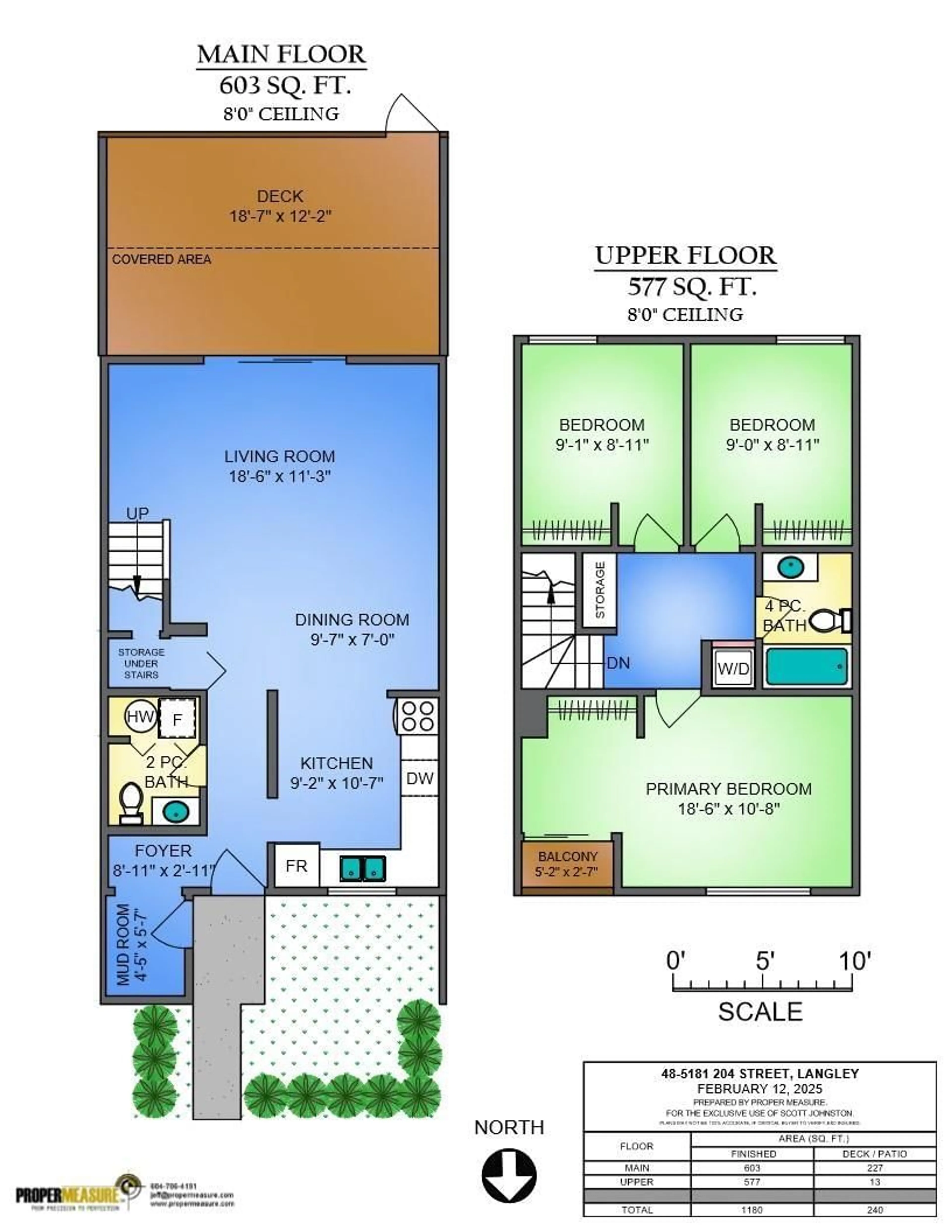 Floor plan for 48 5181 204 STREET, Langley British Columbia V3A5X1