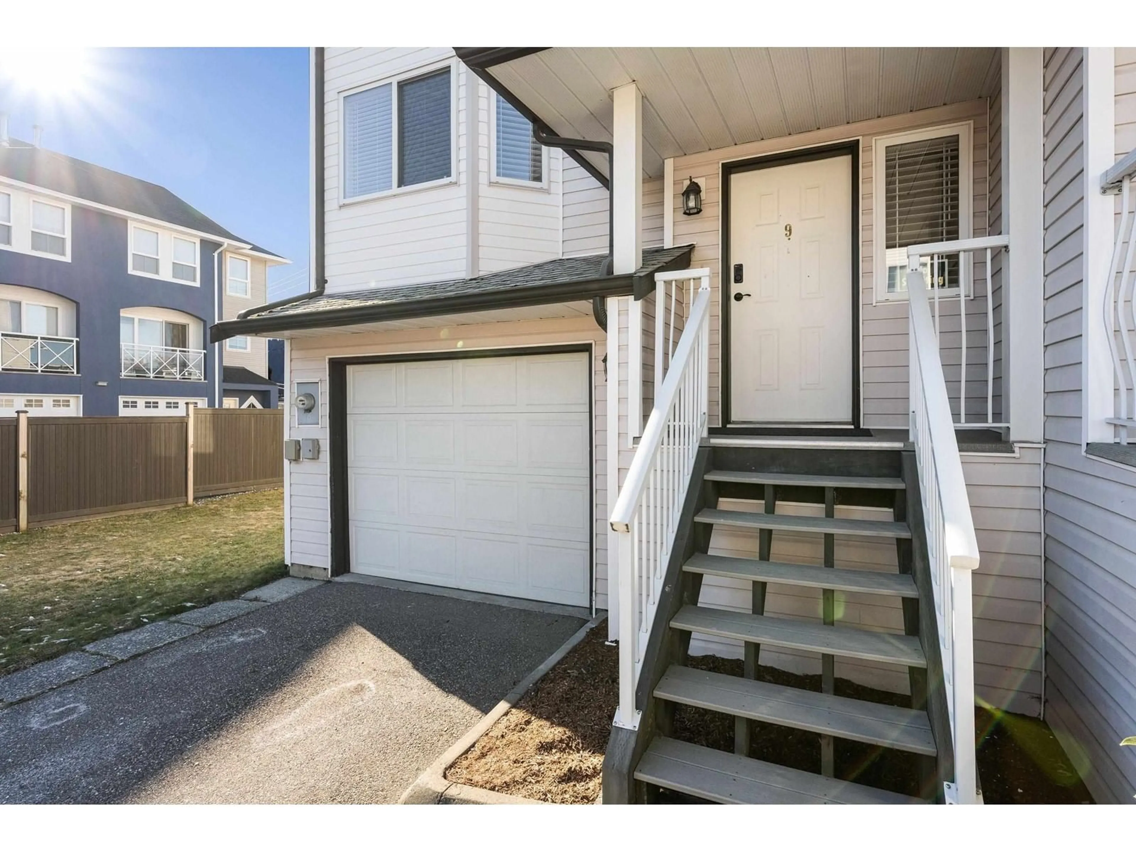 Home with vinyl exterior material, street for 9 - 5950 VEDDER ROAD, Chilliwack British Columbia V2R3P2