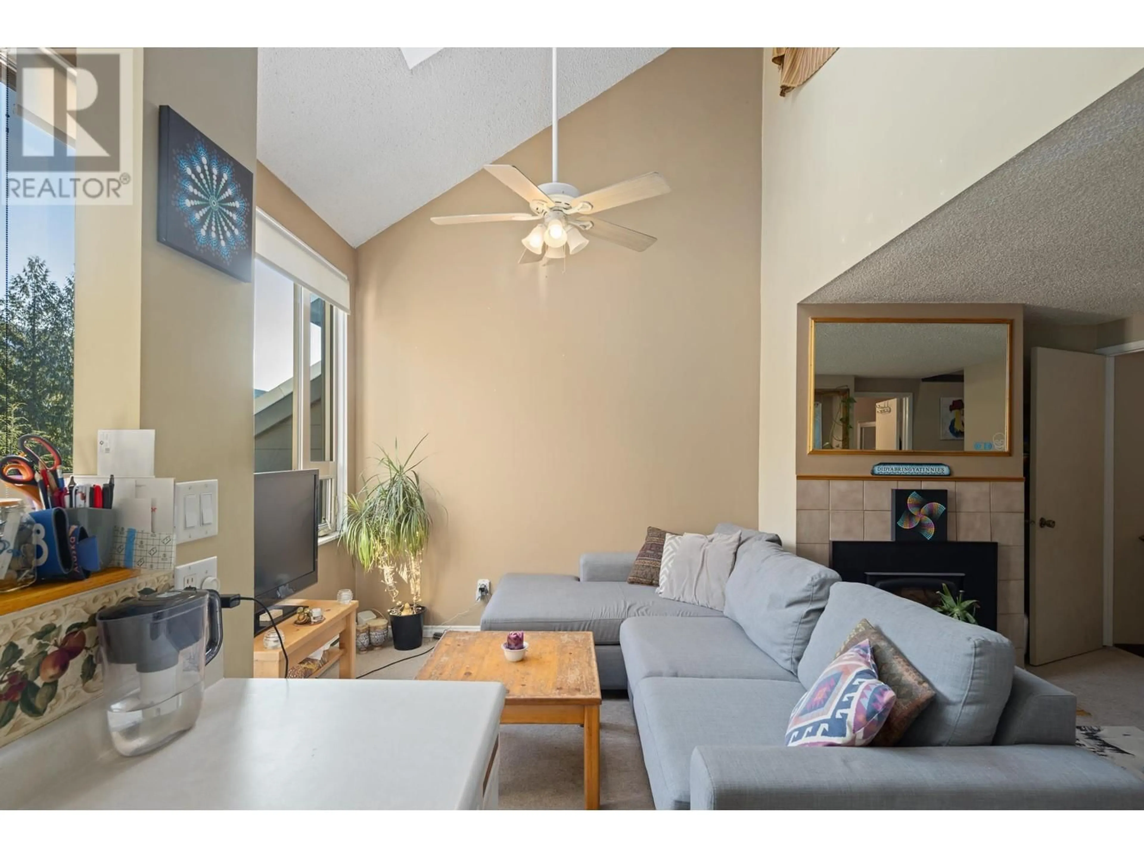 Living room with furniture, wood/laminate floor for 2 2110 WHISTLER ROAD, Whistler British Columbia V8E0A6