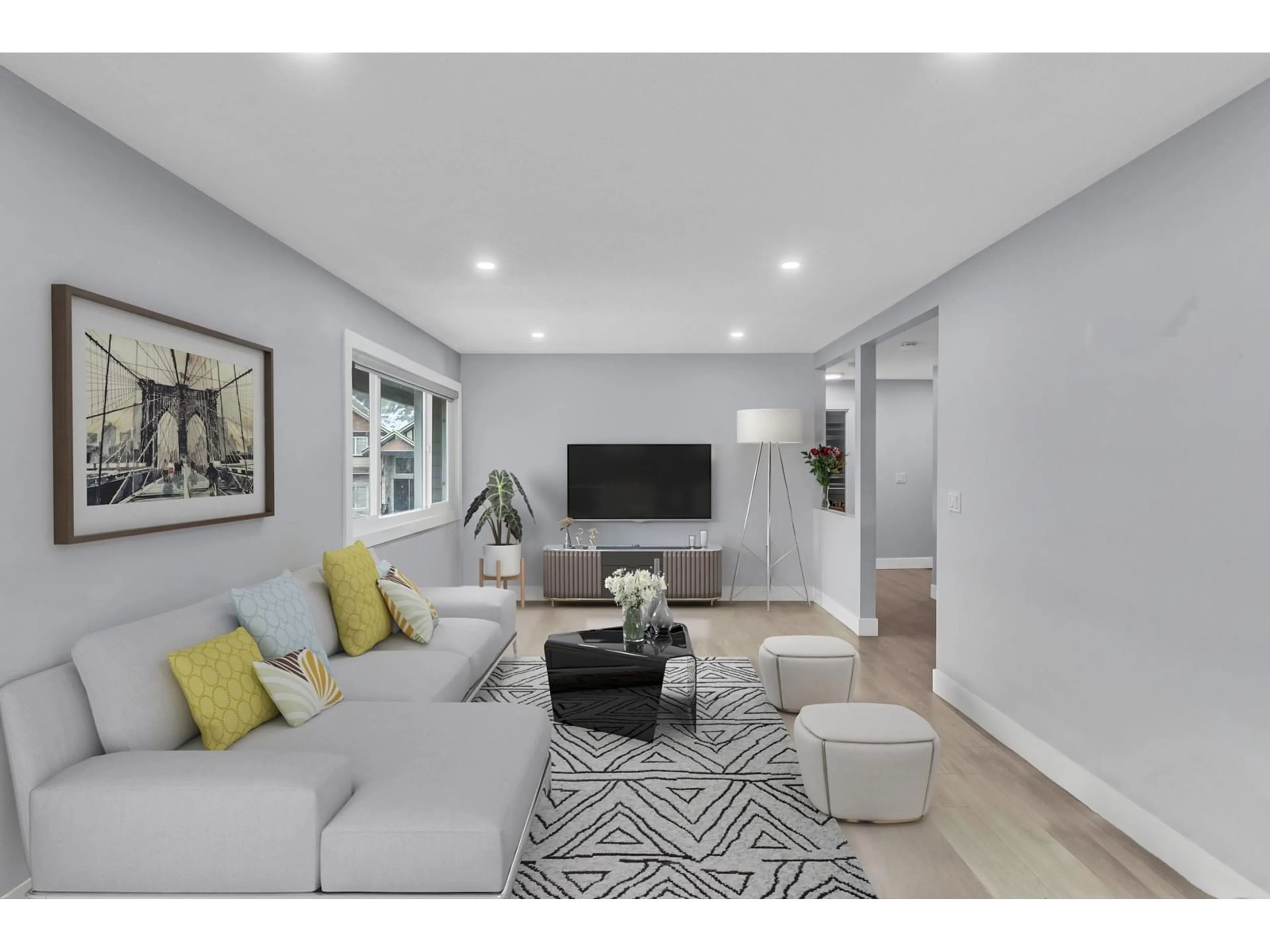 Living room with furniture, unknown for 9137 MALCOLM, Surrey British Columbia V3V6G1