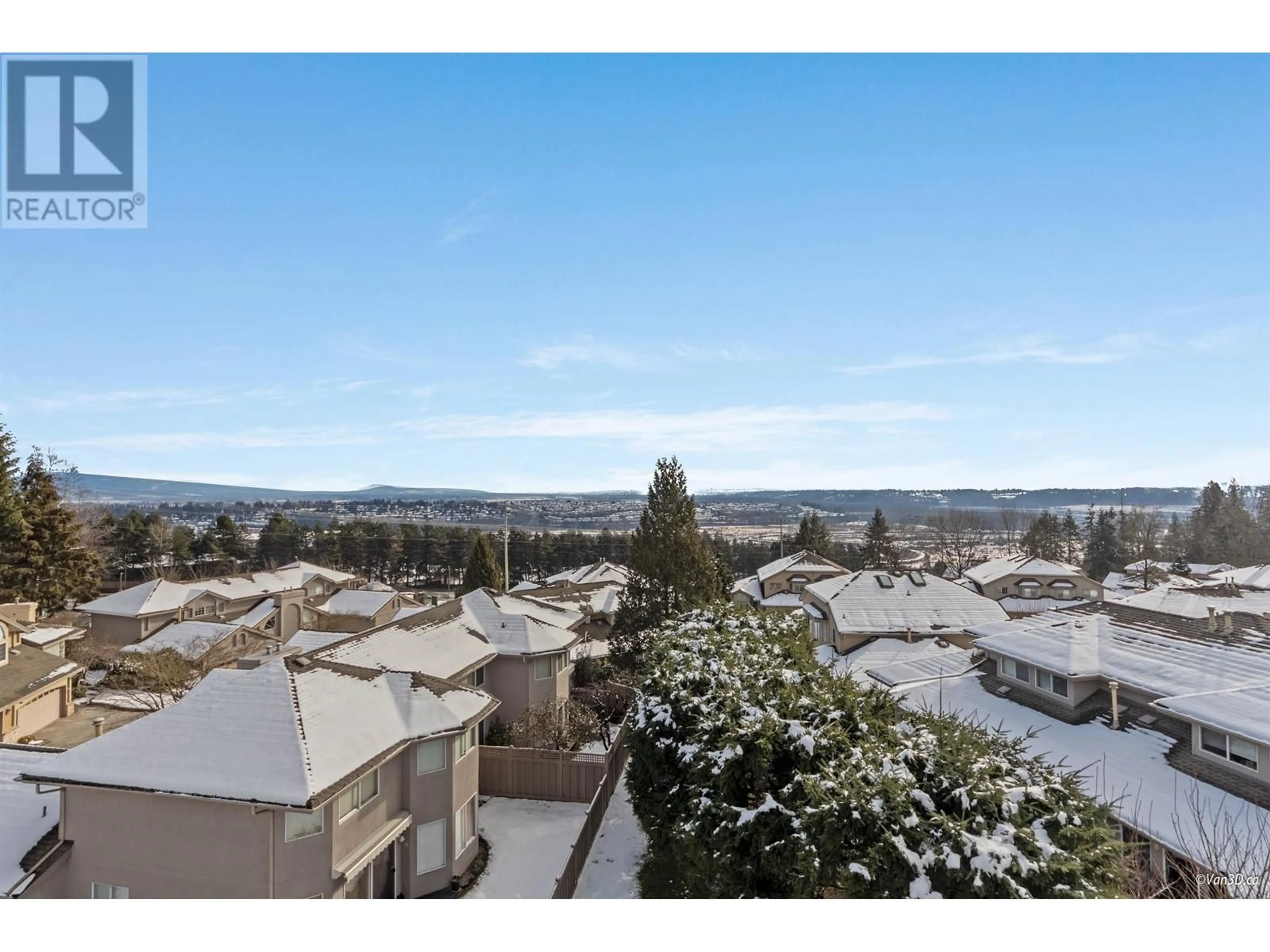 A pic from outside/outdoor area/front of a property/back of a property/a pic from drone, mountain view for 308 455 BROMLEY STREET, Coquitlam British Columbia V3K6N7