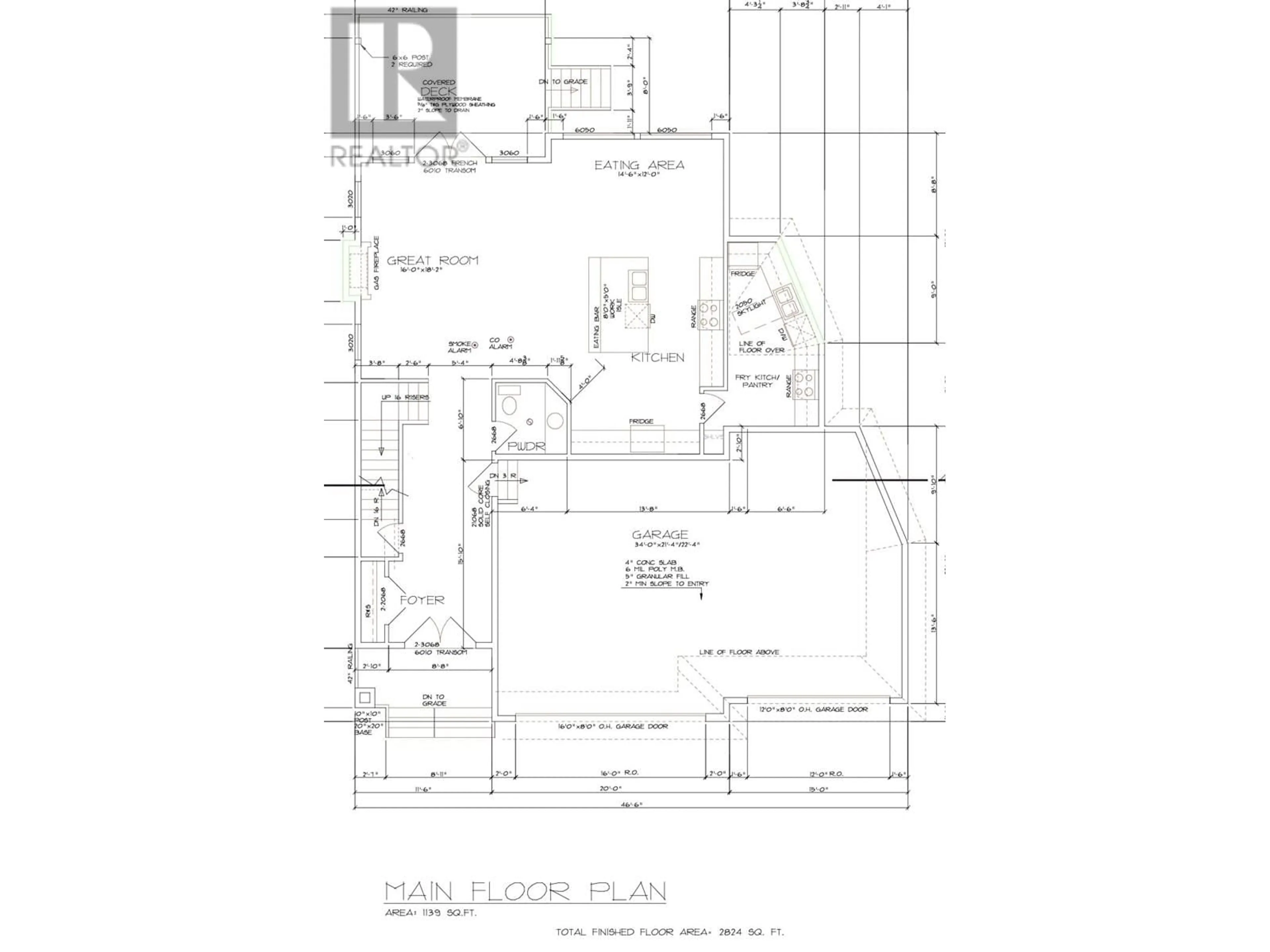 Floor plan for 13587 BIRDTAIL DRIVE, Maple Ridge British Columbia V4R2P7