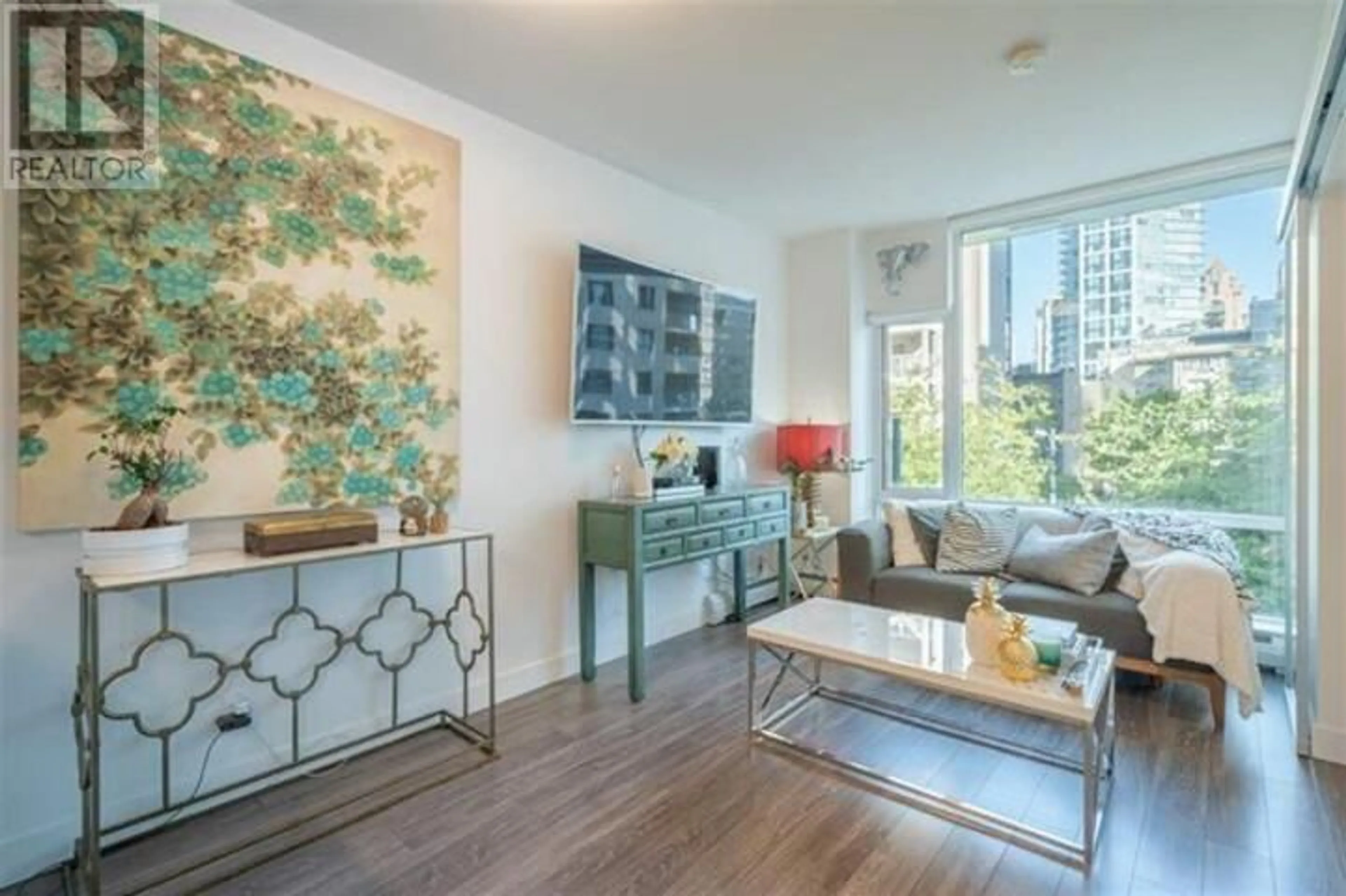 Living room with furniture, unknown for 405 - 1283 HOWE STREET, Vancouver British Columbia V6Z0E3