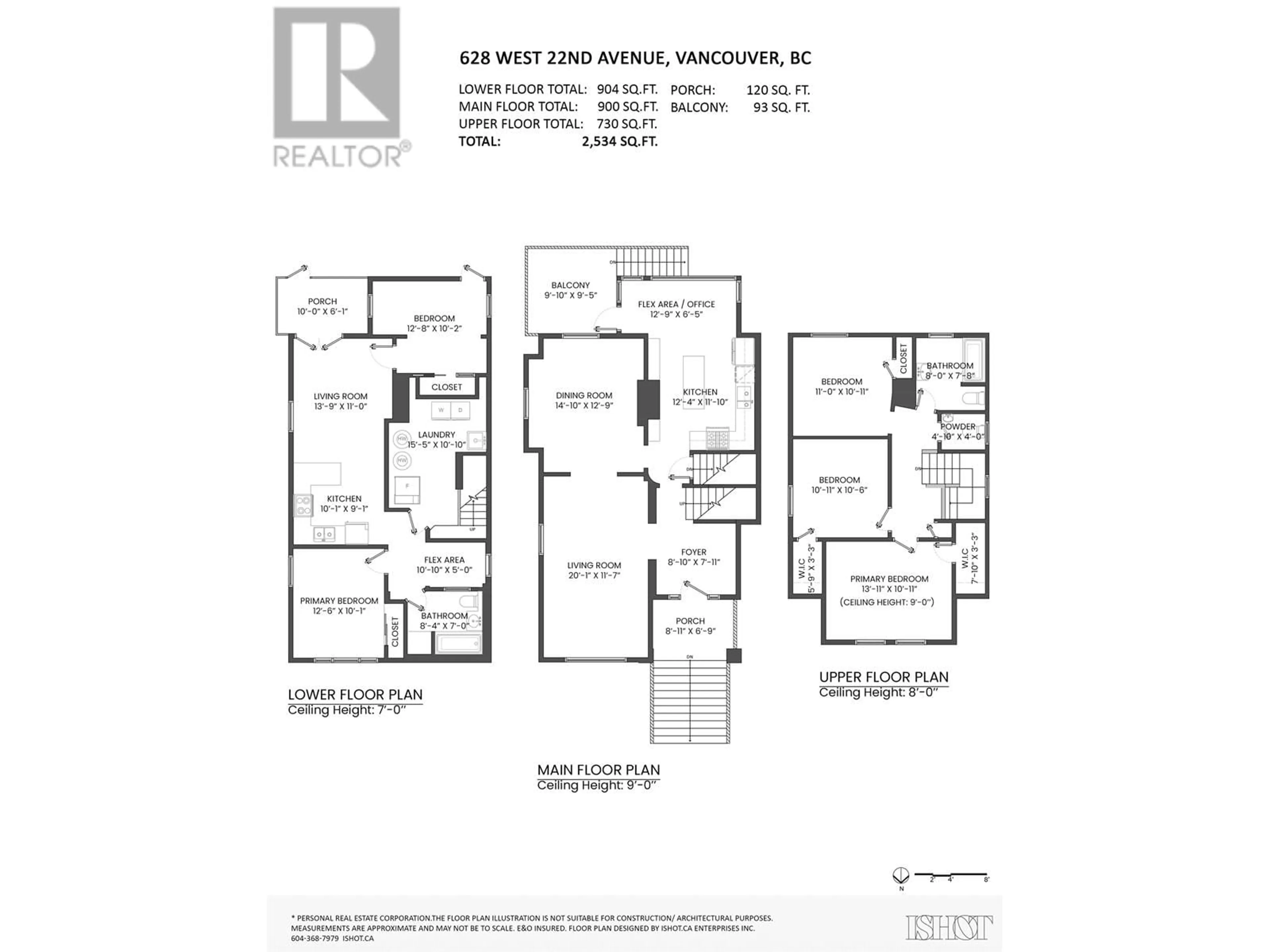 Floor plan for 628 W 22ND AVENUE, Vancouver British Columbia V5Z1Z6