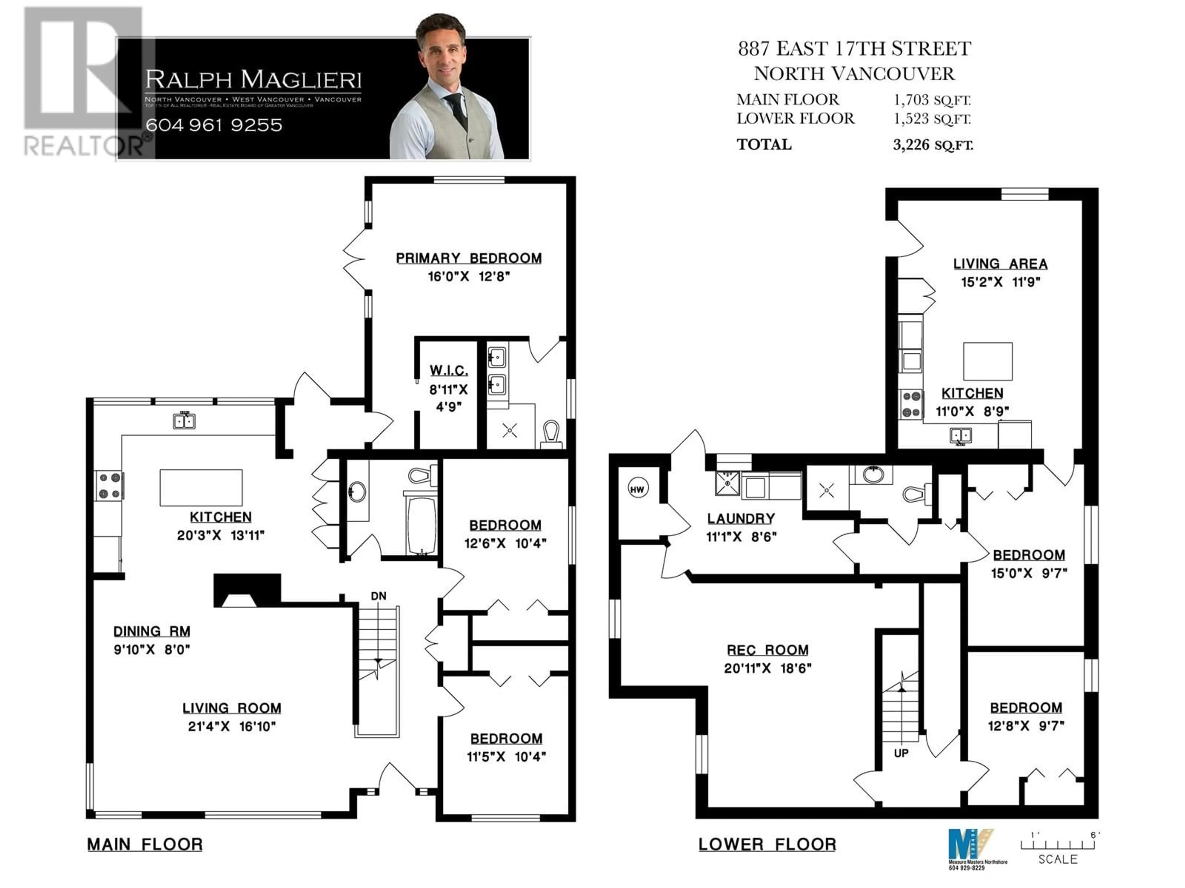 Floor plan for 887 E 17TH STREET, North Vancouver British Columbia V7L2X2