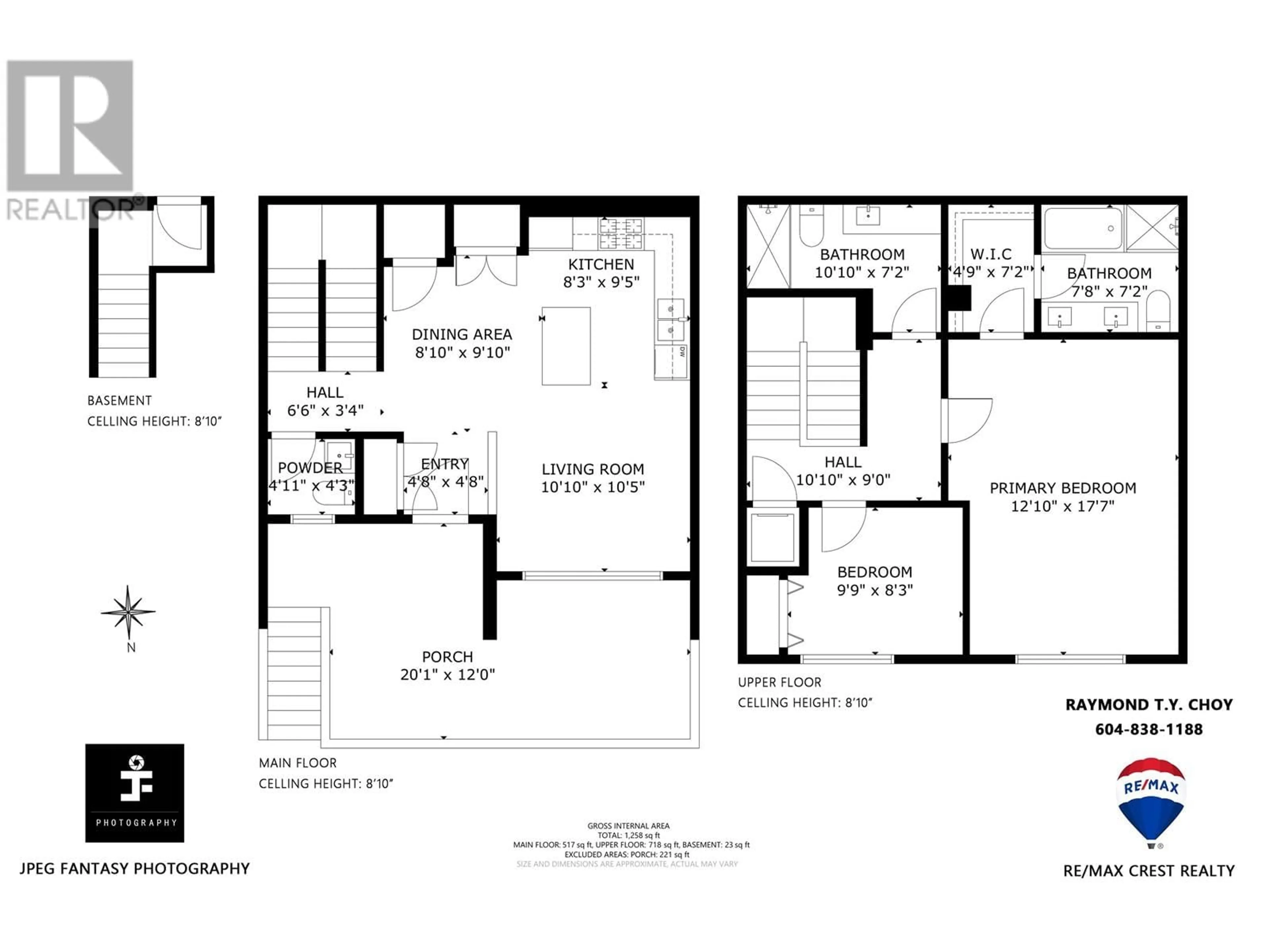 Floor plan for TH8 - 7338 GOLLNER AVENUE, Richmond British Columbia V6Y0H8
